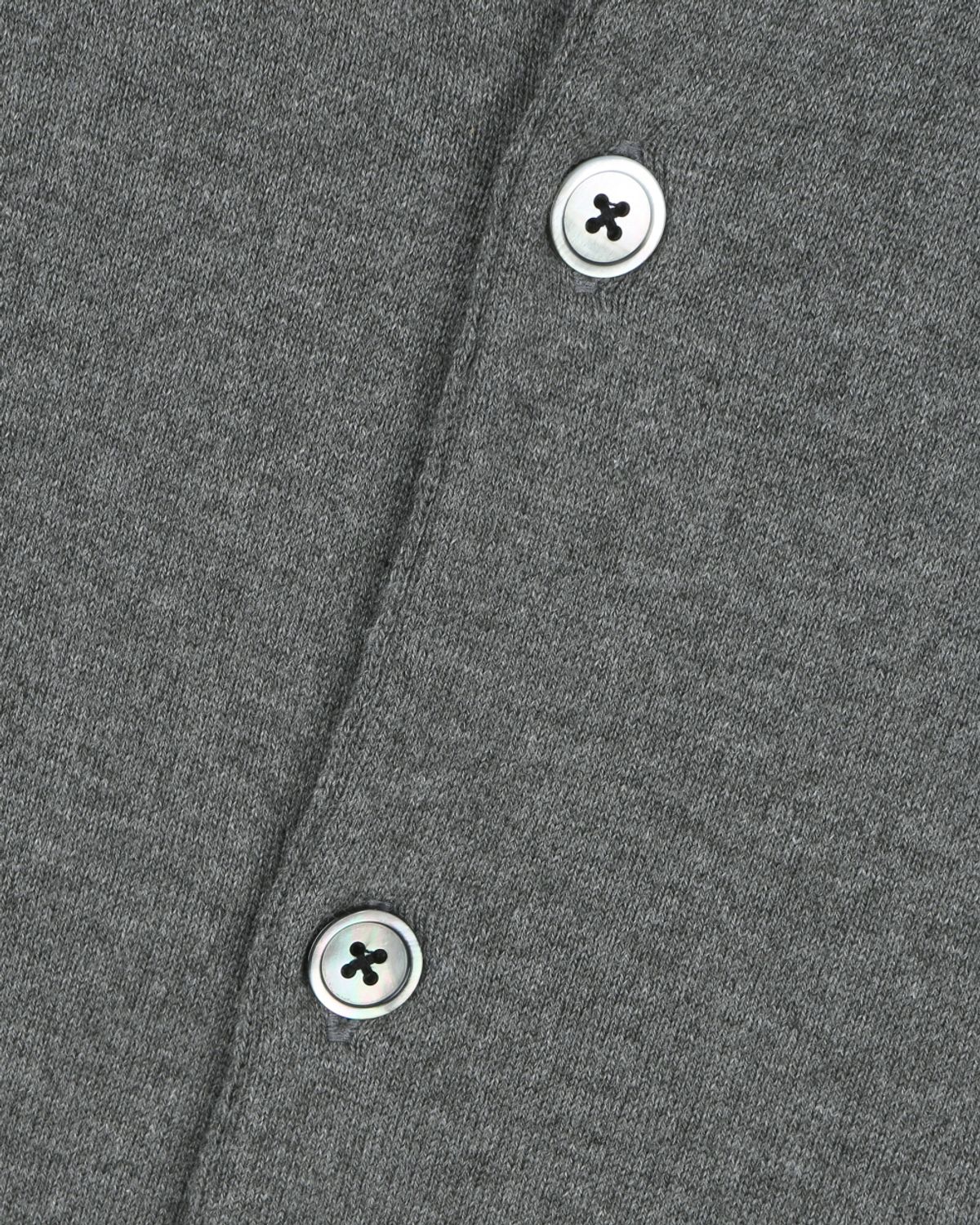 비슬로우(BESLOW) CREW NECK RELAXED SHORT CARDIGAN CHARCOAL