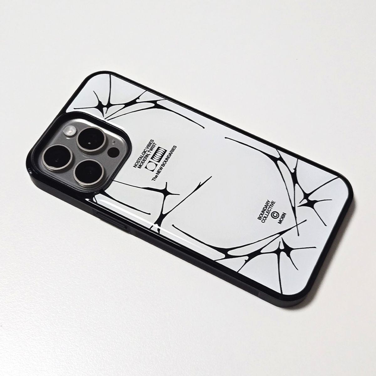 메모리즈바운더리(MEMORIESBOUNDARY) The New Boundaries Phone Case (WH)(Epoxy)