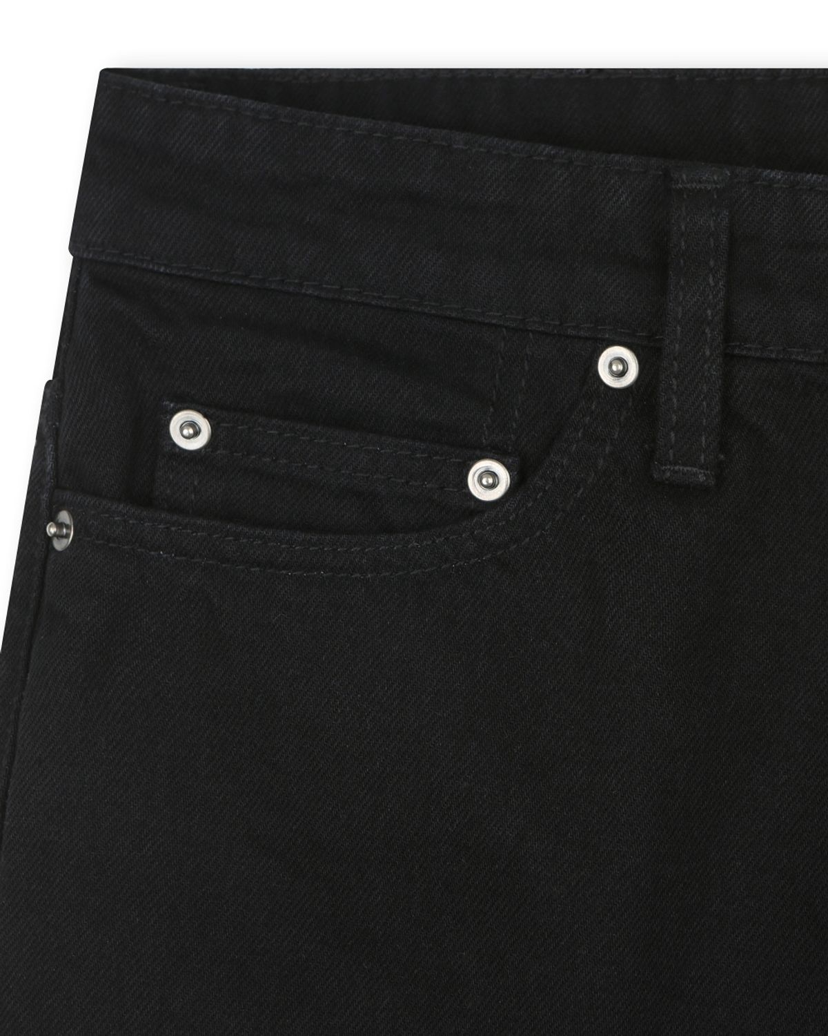 비슬로우(BESLOW) CONE MILL STRAIGHT LEG JEAN BLACK