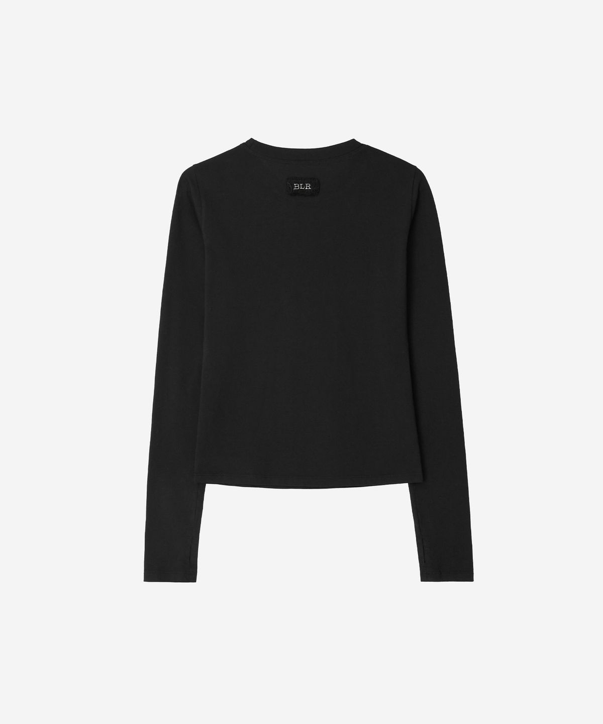 비엘알(BLR) Pointiness Black Washing Long Sleeve T-shirts