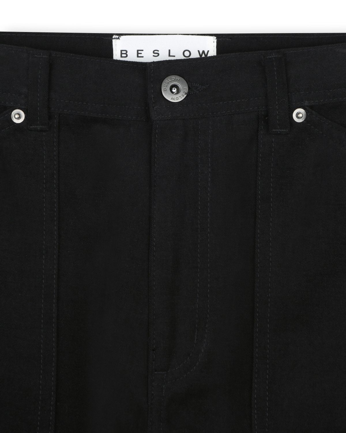 비슬로우(BESLOW) [비슬로우X데릭]PAINTER PANTS BLACK