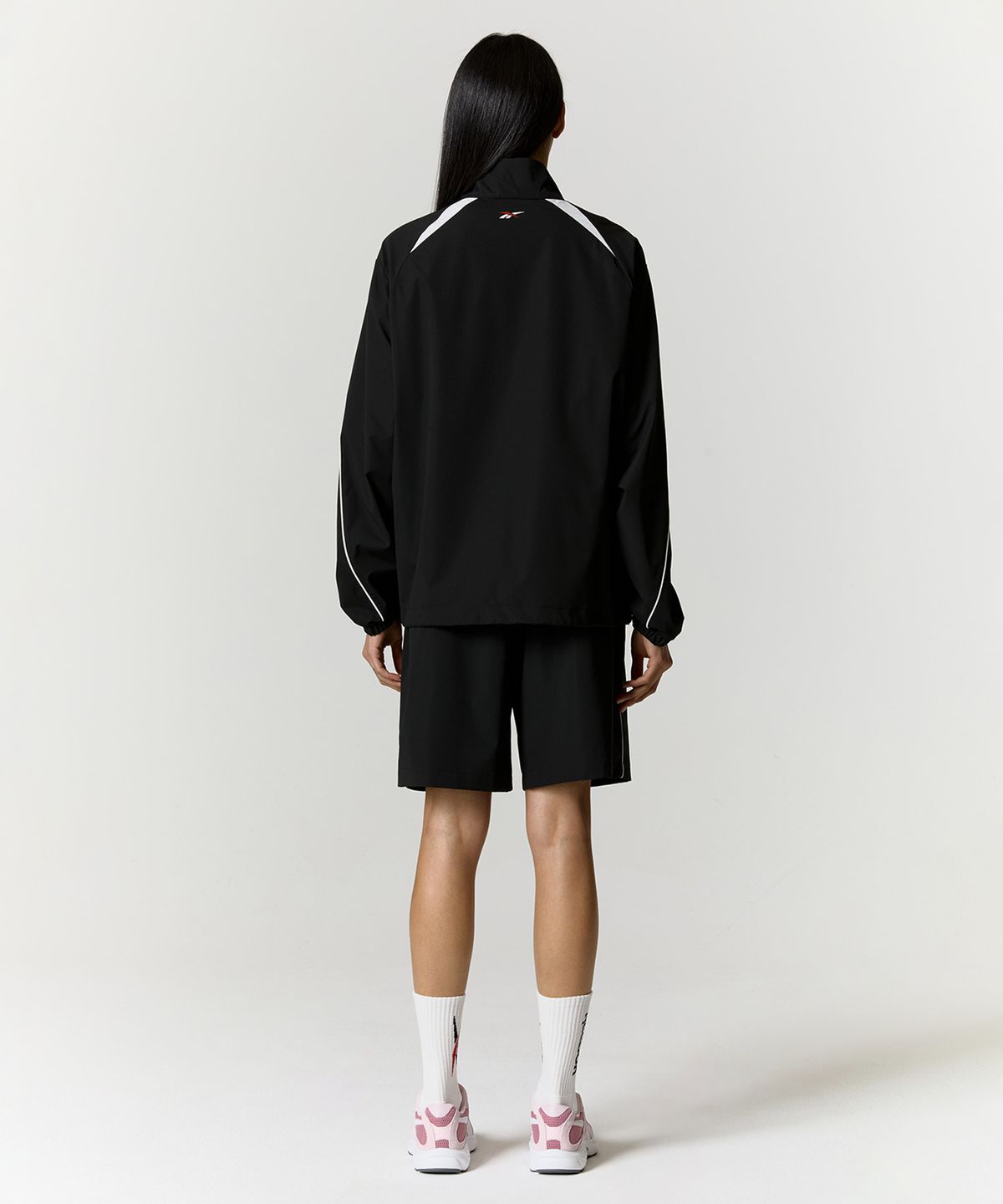 리복(REEBOK) 리바이벌 스트레치 쇼츠 - 블랙