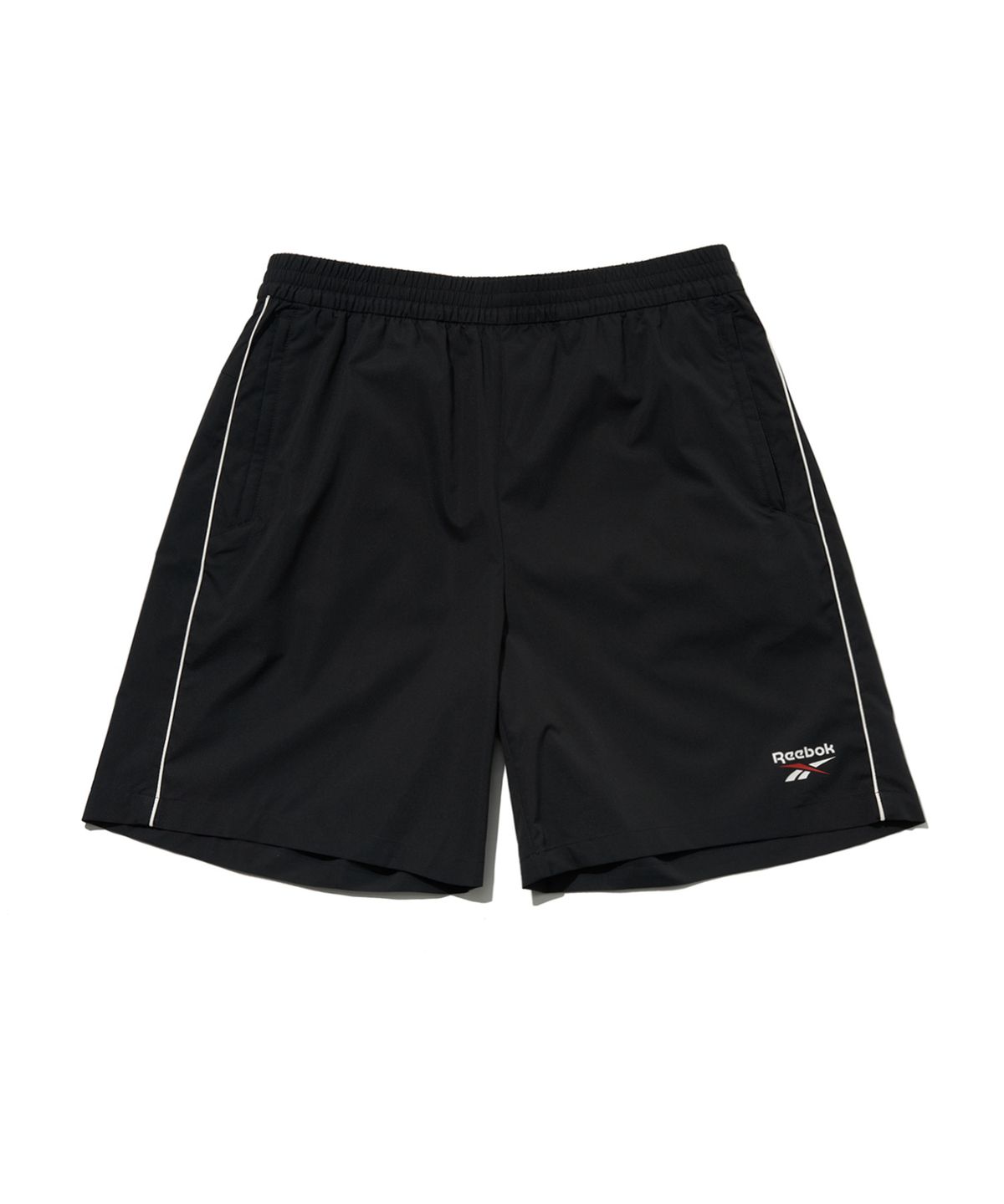 리복(REEBOK) 리바이벌 스트레치 쇼츠 - 블랙