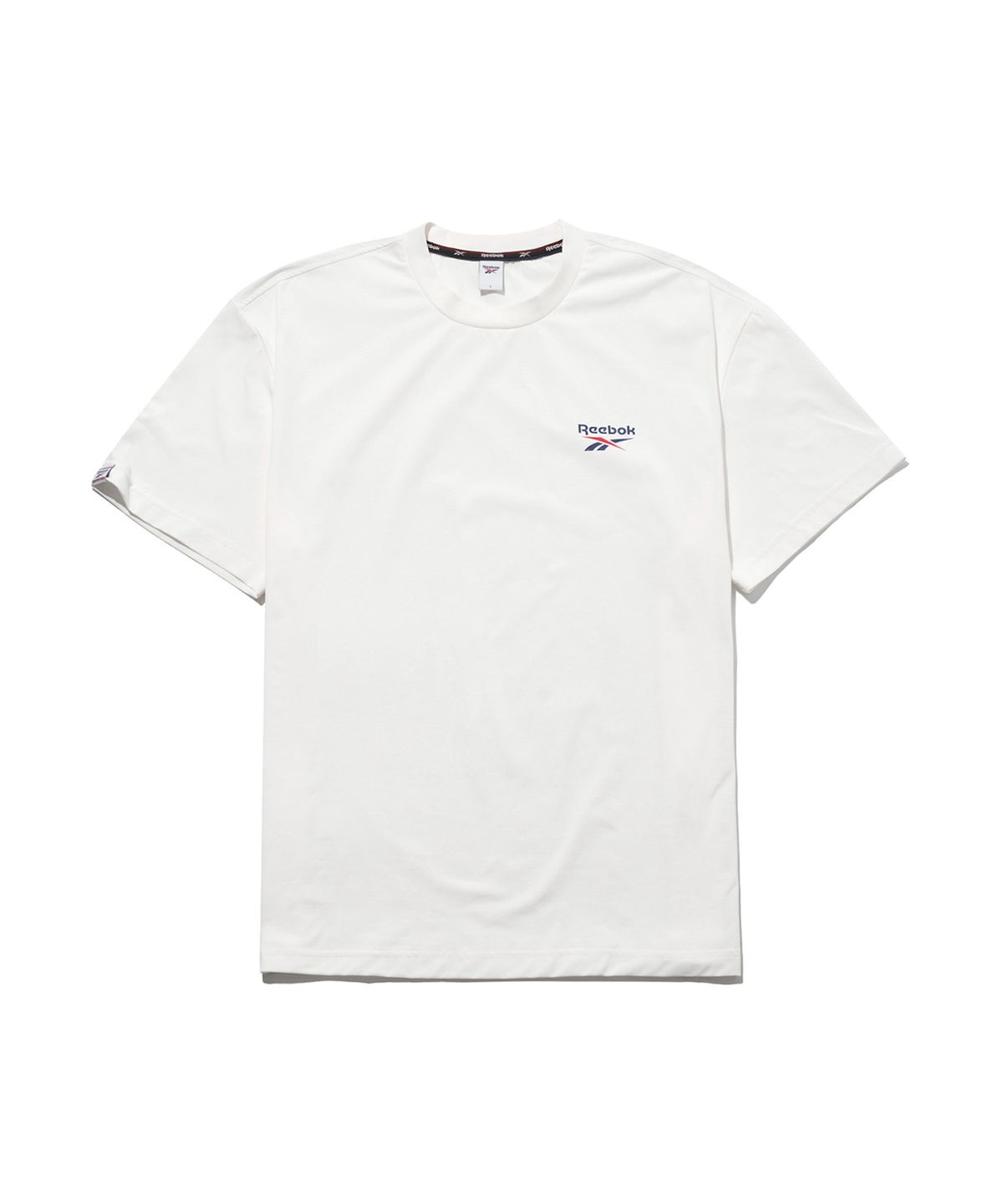 리복(REEBOK) 에센셜 프레쉬 티셔츠 - 화이트