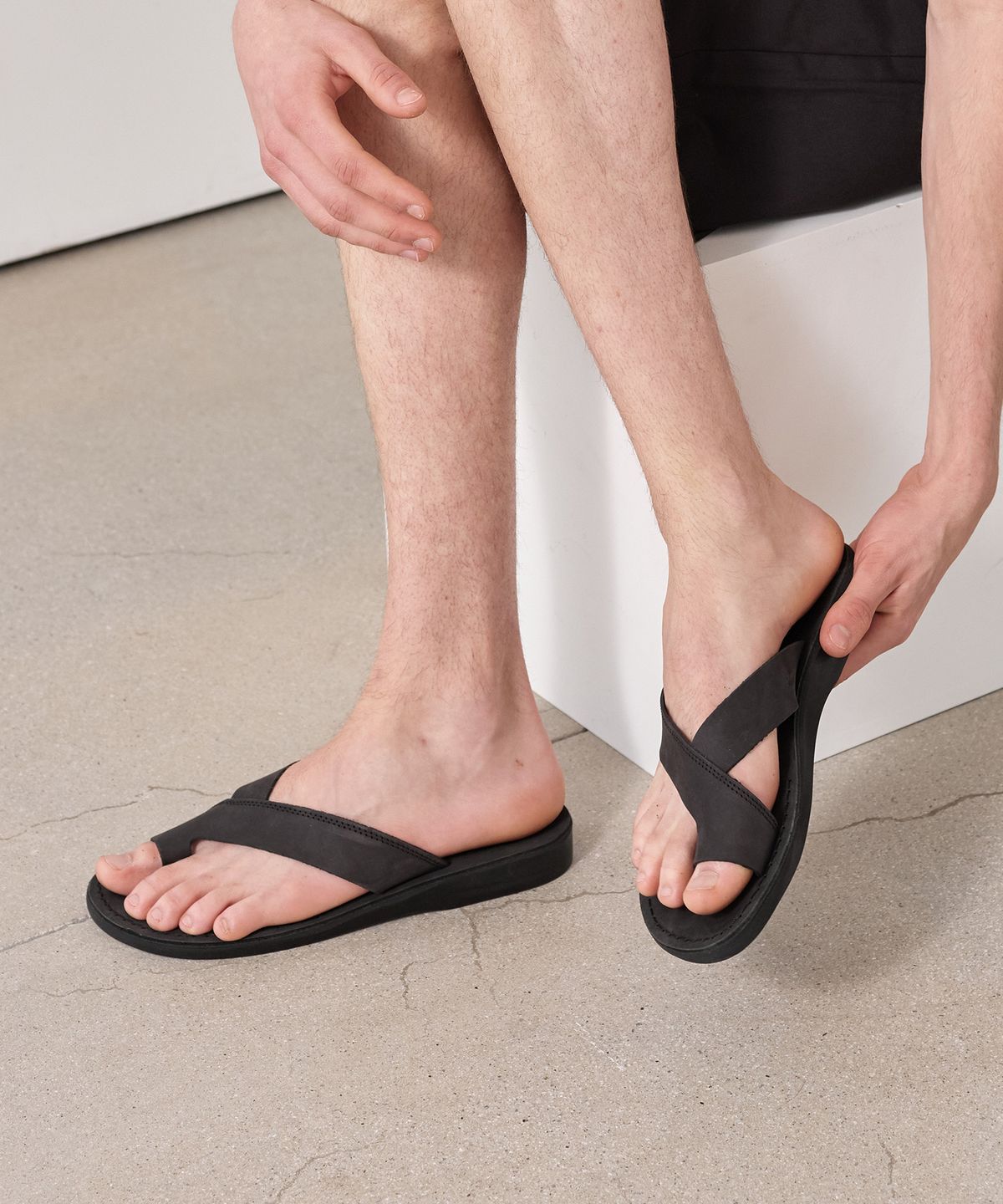 예루살렘 샌들(JERUSALEM SANDALS) 1091NN ECHO-BLACK (에코)
