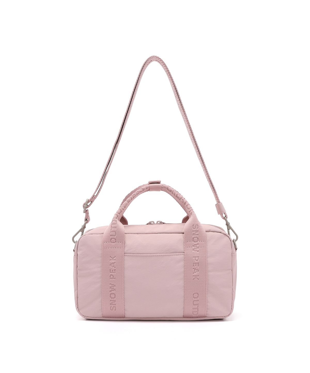 스노우피크 어패럴(SNOWPEAK APPAREL) 소프트윌 자가드 스몰 볼링백 (S25SWFCB28) Light Pink