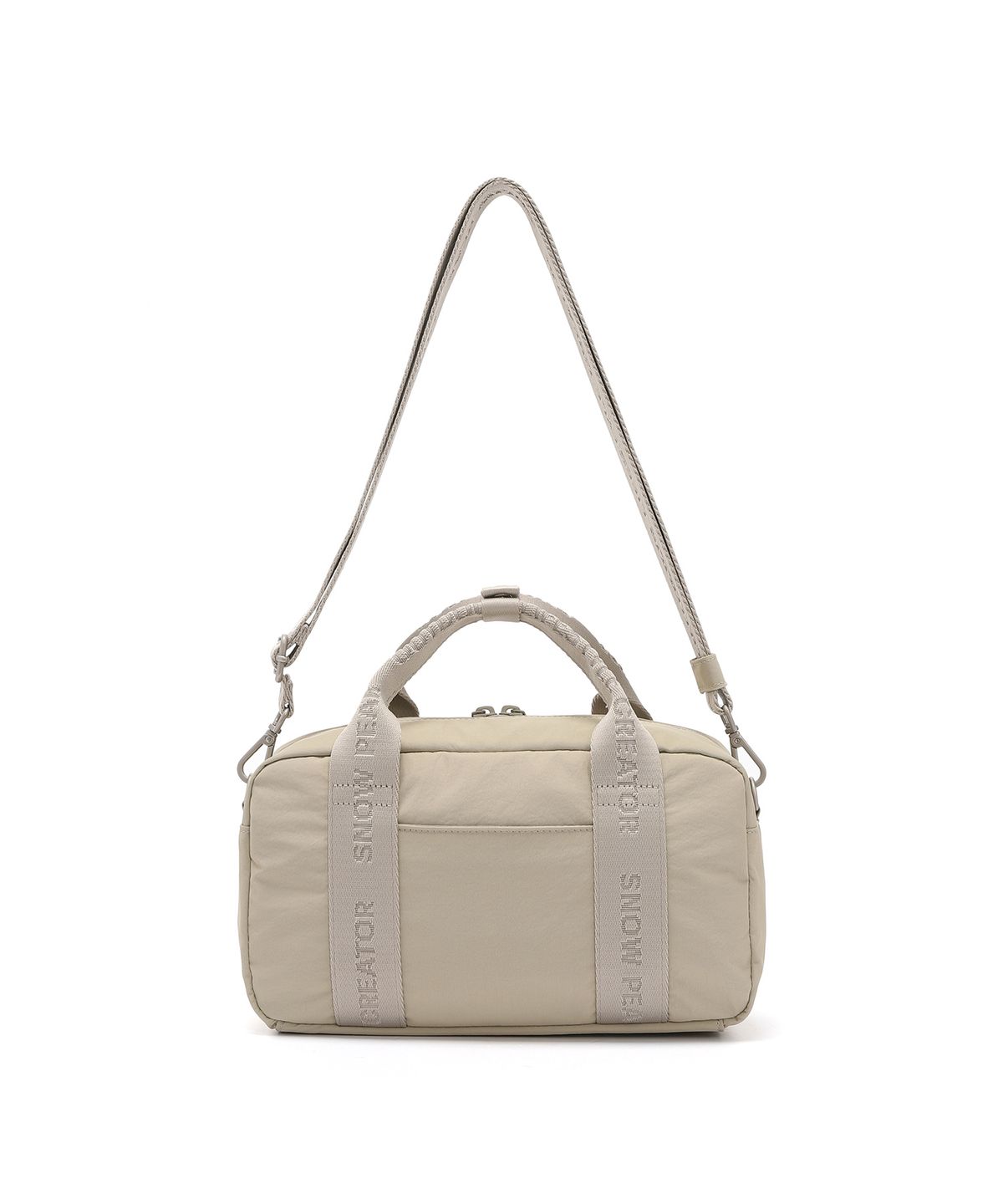 스노우피크 어패럴(SNOWPEAK APPAREL) 소프트윌 자가드 스몰 볼링백 (S25SWFCB28) Light Beige