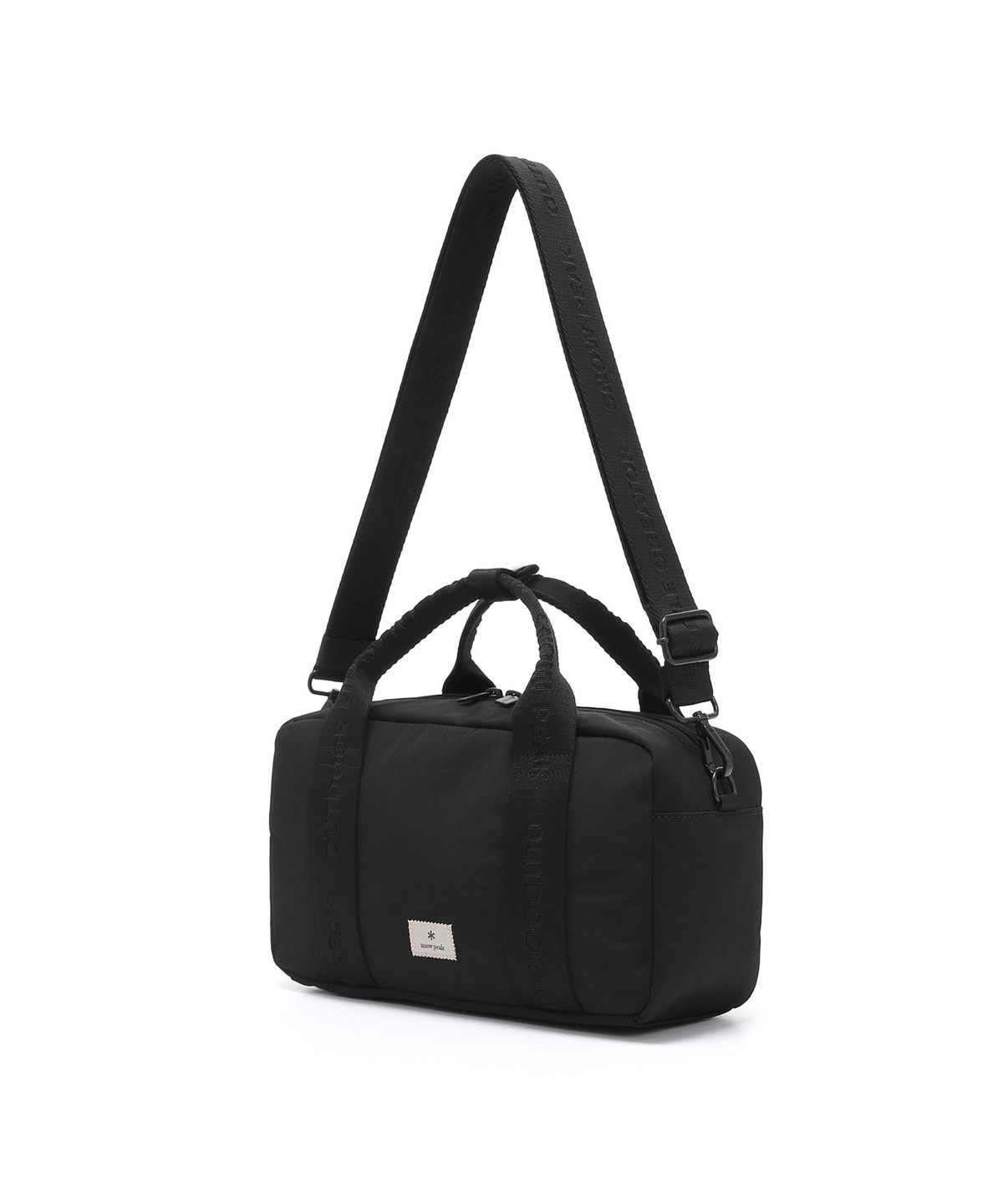 스노우피크 어패럴(SNOWPEAK APPAREL) 소프트윌 자가드 스몰 볼링백 (S25SWFCB28) Black