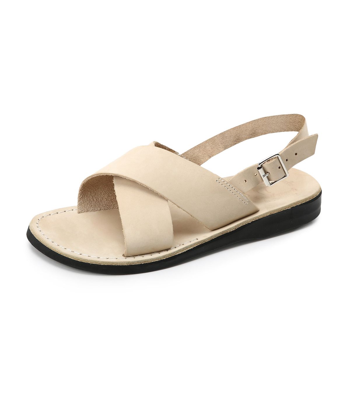 예루살렘 샌들(JERUSALEM SANDALS) 92BNN ELAN BUCKLE-WHITE (엘란 버클)