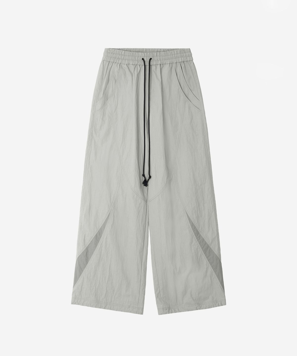 비엘알(BLR) Arc Panel Nylon Pants Beige