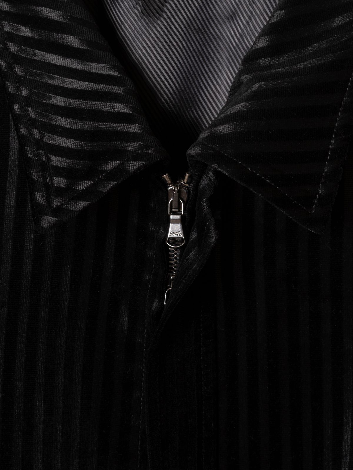 포커페이스(POKERFACE) FACADE BLOUSON BLACK STRIPE