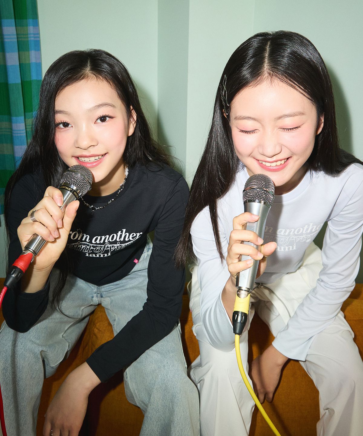 아이엠아이(IAMI) KL25377 주니어 레이어드 포인트 티셔츠