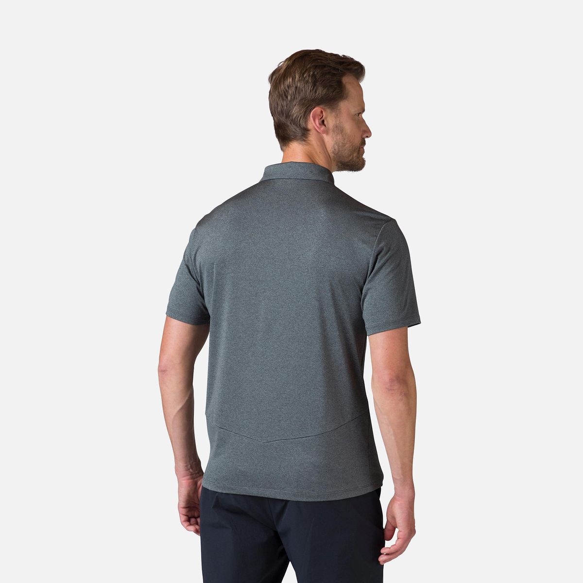 로시뇰(ROSSIGNOL) SLUB POLO - ONXY GREY