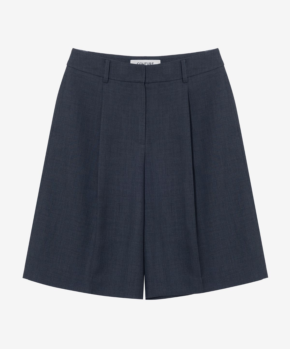 마인드브릿지 우먼(MIND BRIDGE WOMEN) [W][COUTURE]원턱 5부 반바지 - 2color