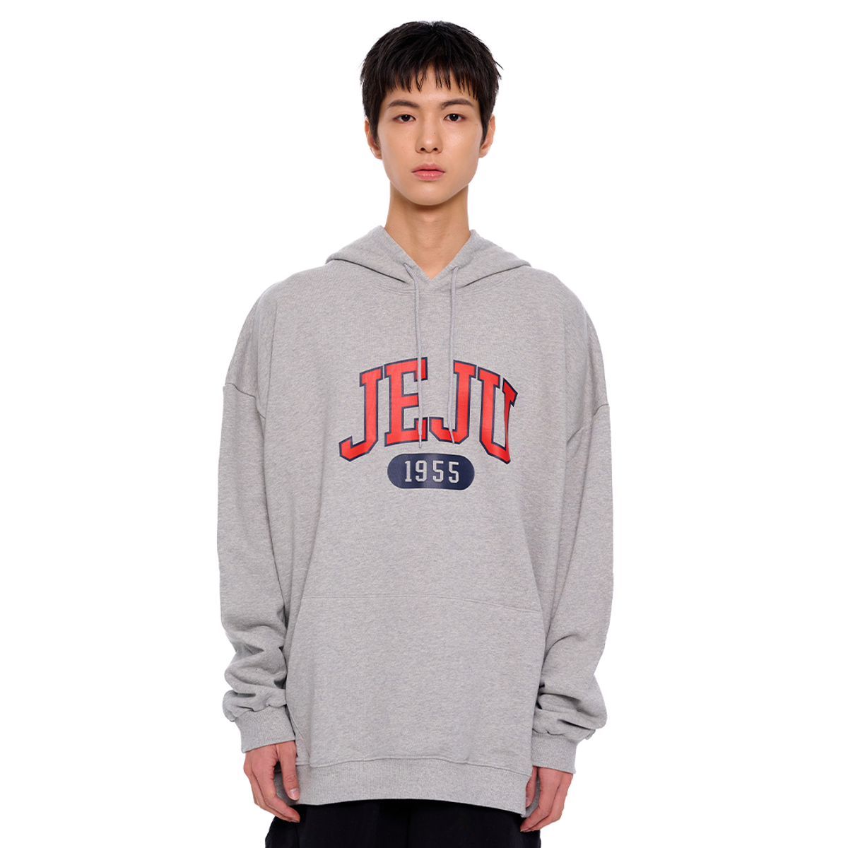 아일랜드 프로젝트(ISLAND PROJECT) Classic JEJU 1955 Hoodie - Gray