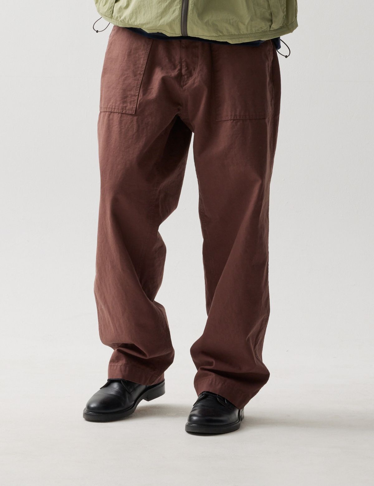 네이머클로딩(NAMERCLOTHING) 25SS RUGGED FATIGUE PANTS BUGUNDY