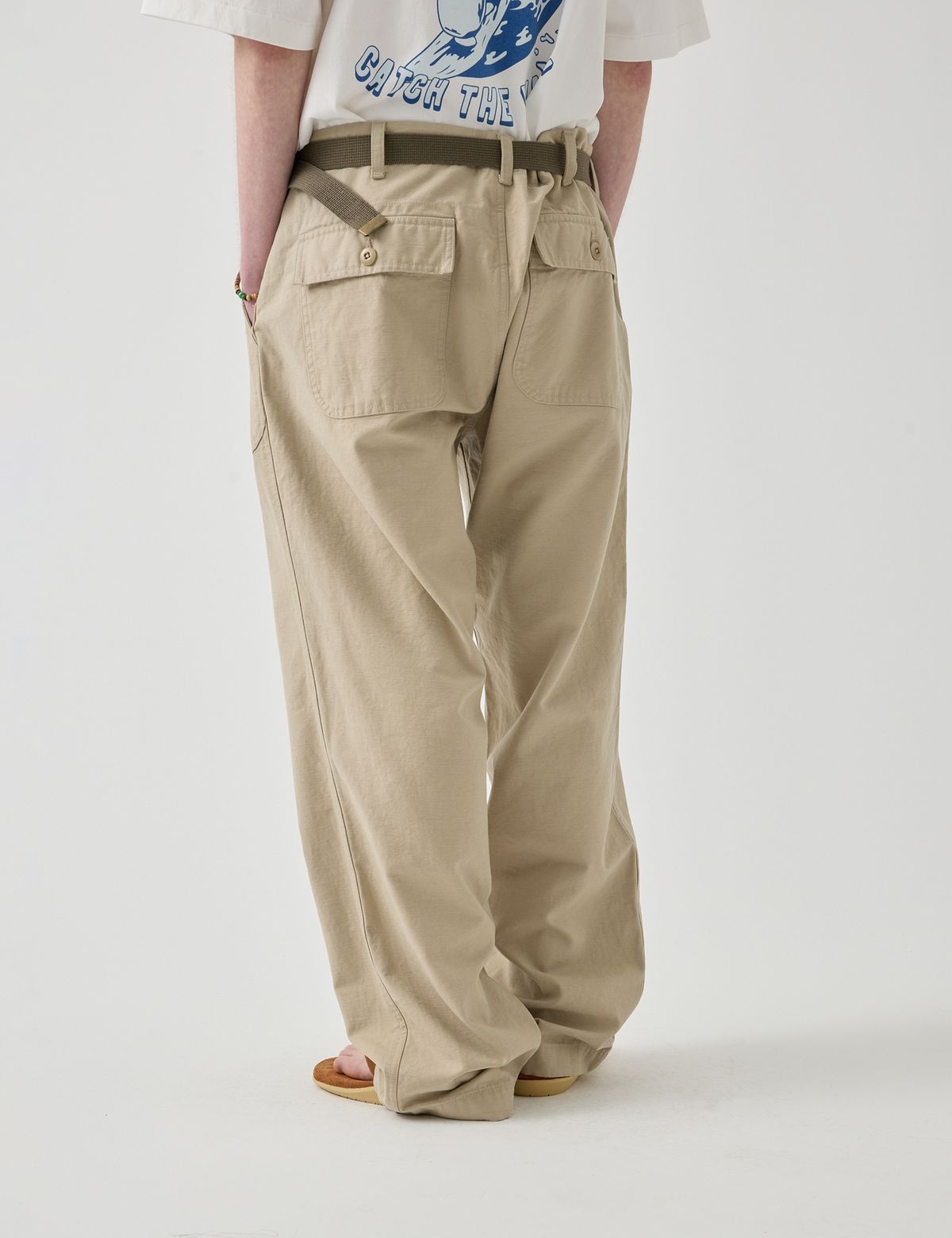 네이머클로딩(NAMERCLOTHING) 25SS RUGGED FATIGUE PANTS BEIGE