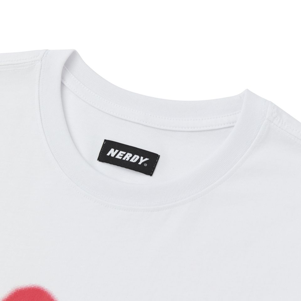 [ NERDY ]★25SS★韓国人気★SELFIE NERO SHORT SLEEVE T-SHIRT MUSINSA | NERDY Selfie Nero Short Sleeve T-Shirt White