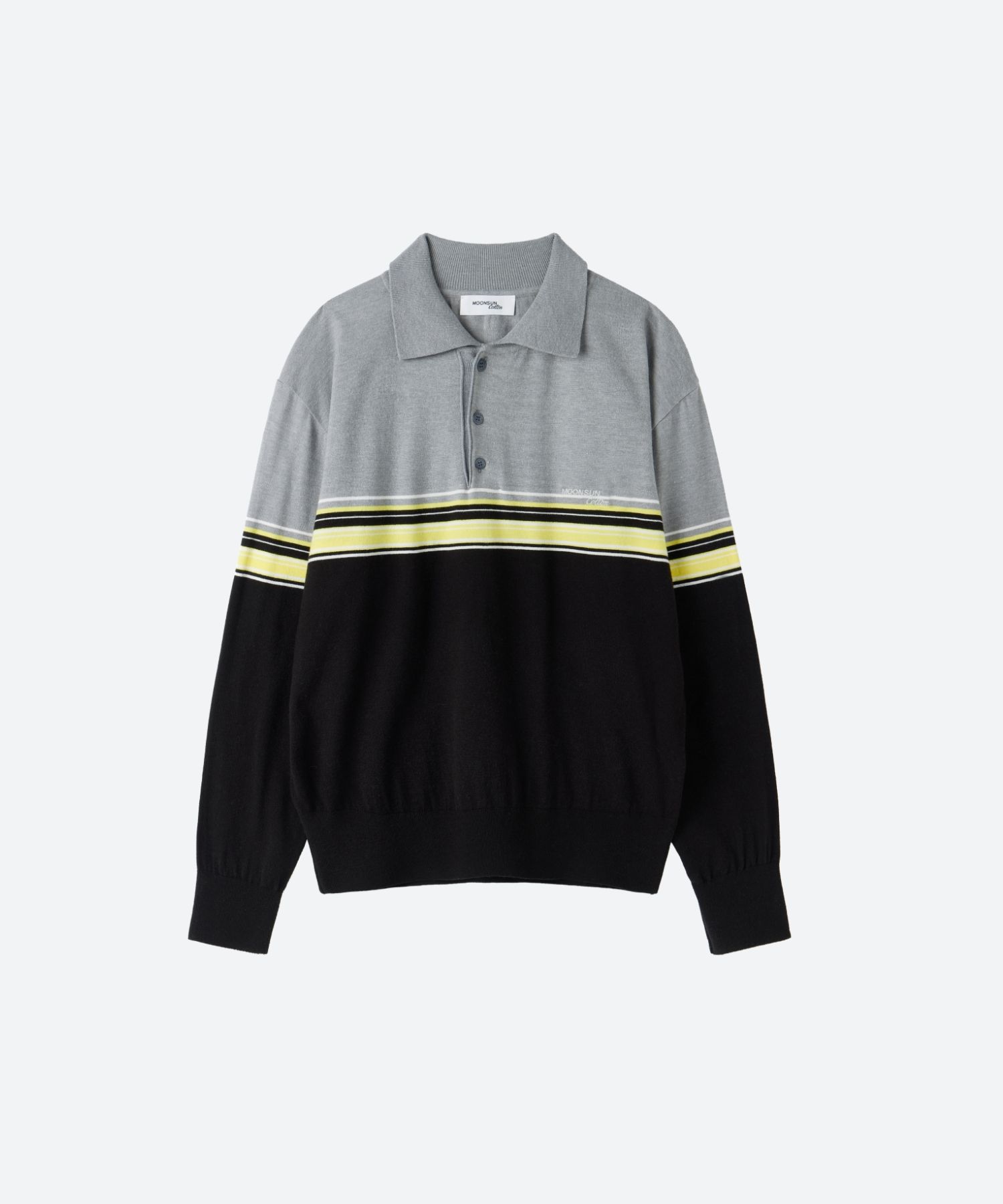 MOONSUN ♥ 02 M.C UNISEX, Stripe Wool Collar Knit MUSINSA | MOONSUN 02 M.C UNISEX, Stripe Wool Collar Knit
