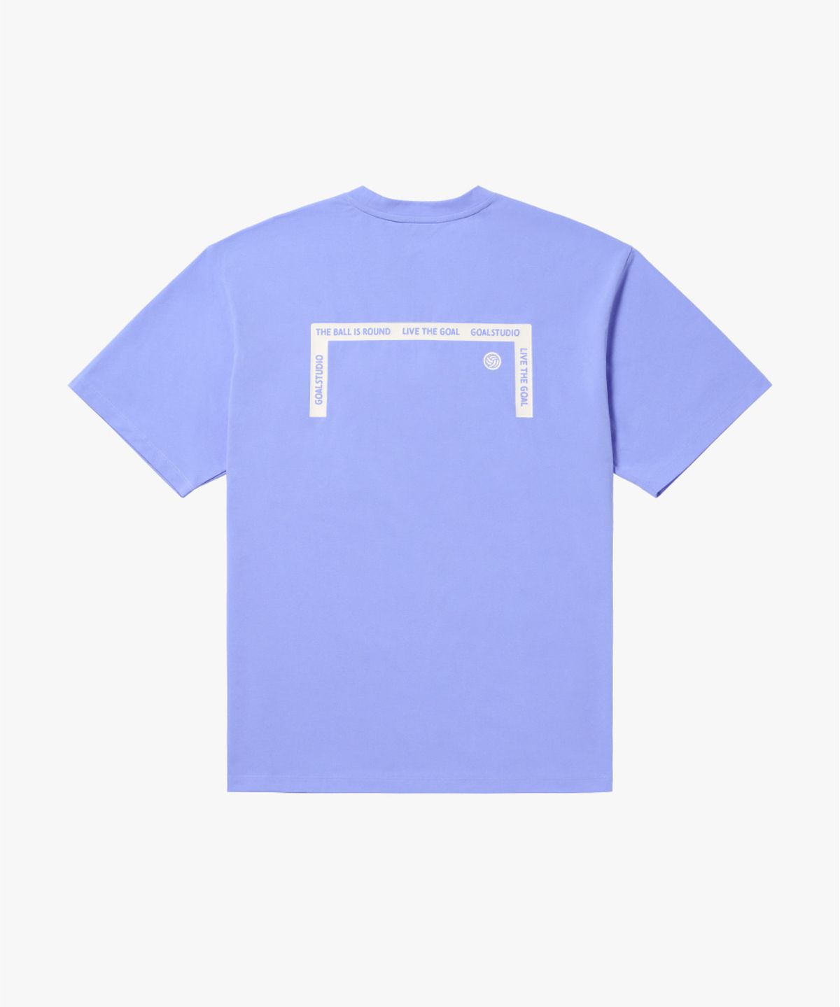 골스튜디오(GOALSTUDIO) AIR DRY GRAFFITI LOGO TEE-VINTAGE BLUE