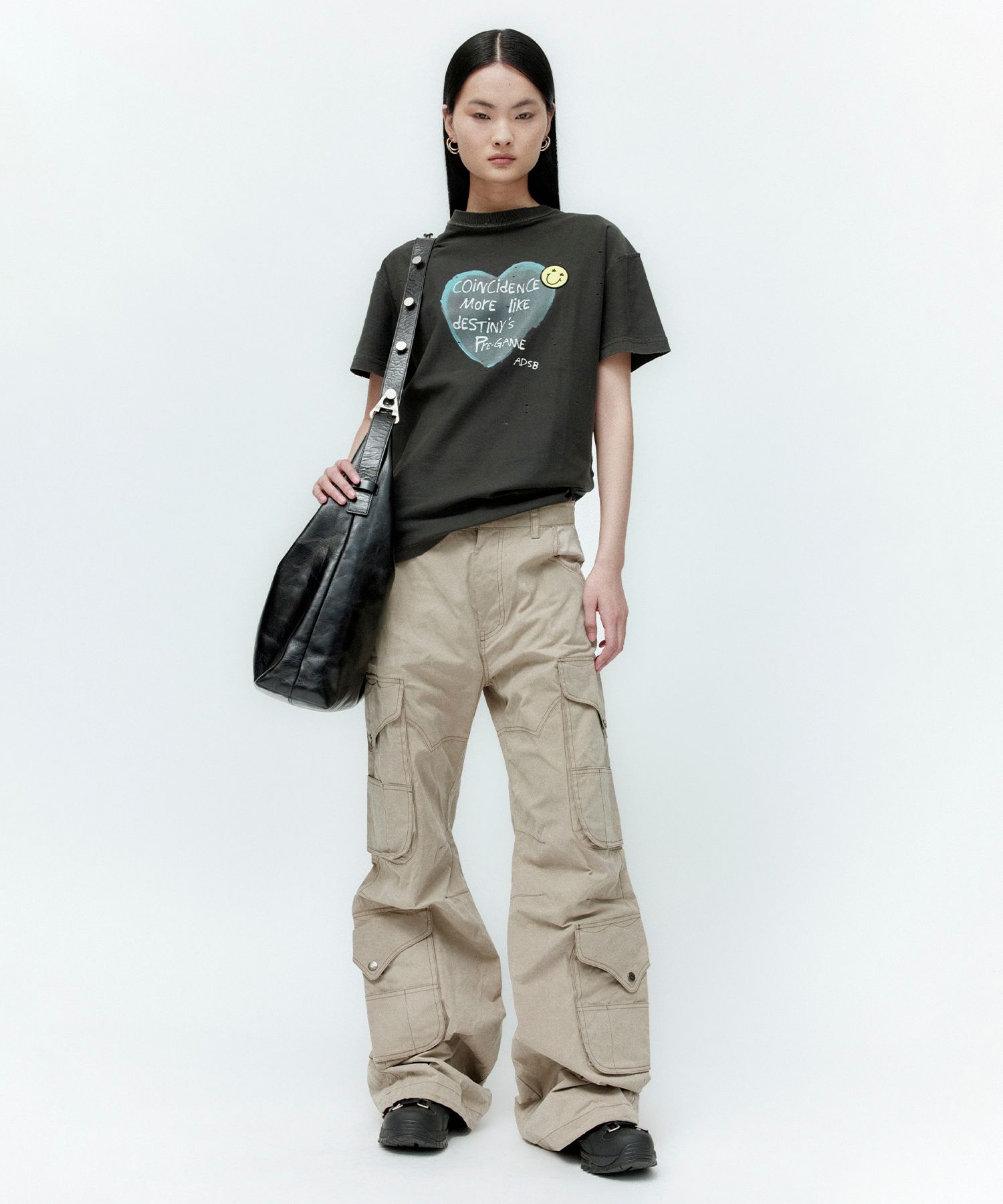 MUSINSA | ANDERSSON BELL Unisex Heart Message T-Shirt