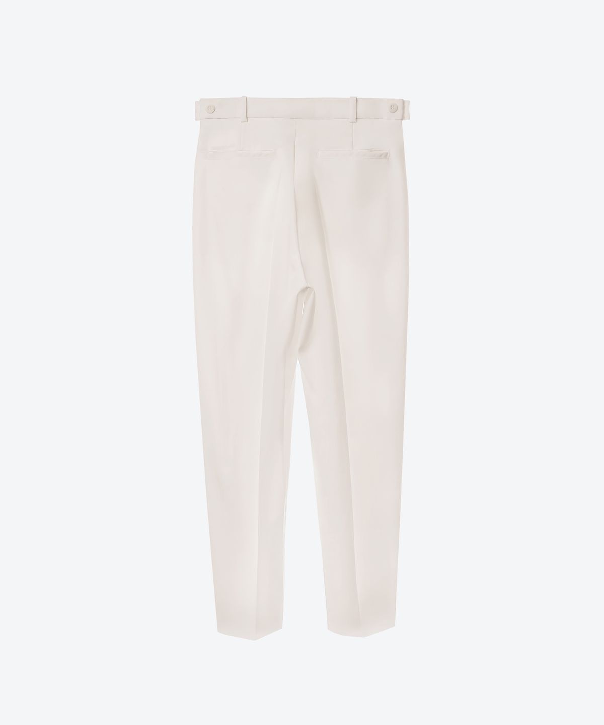언티지(UNTAGE) 울 캐롯 레그 트라우저[White(UNISEX)]_UTP-FP51