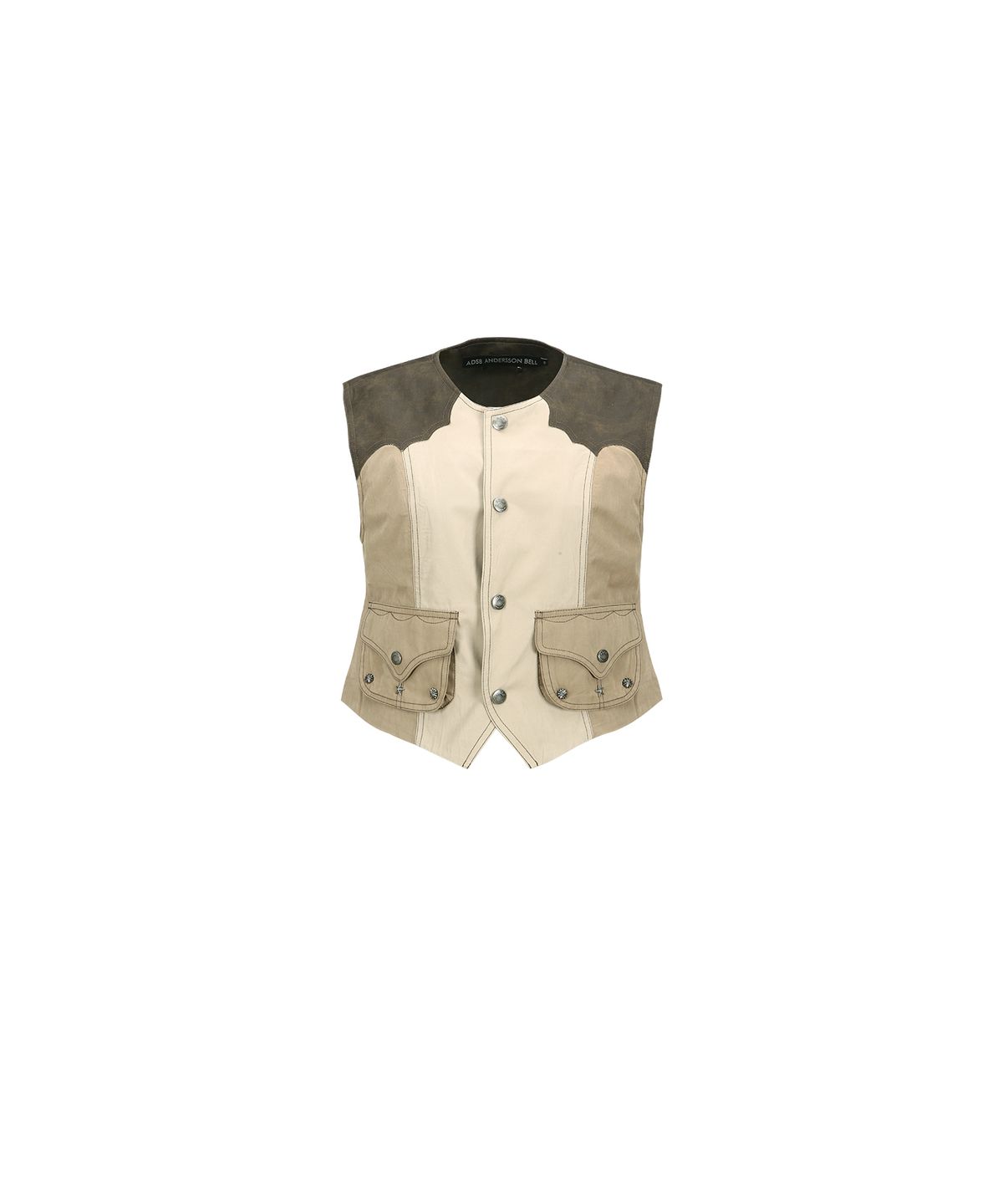 앤더슨벨(ADSB ANDERSSON BELL) 왁시드 로우 엣지 베스트 awa704w(BROWN)