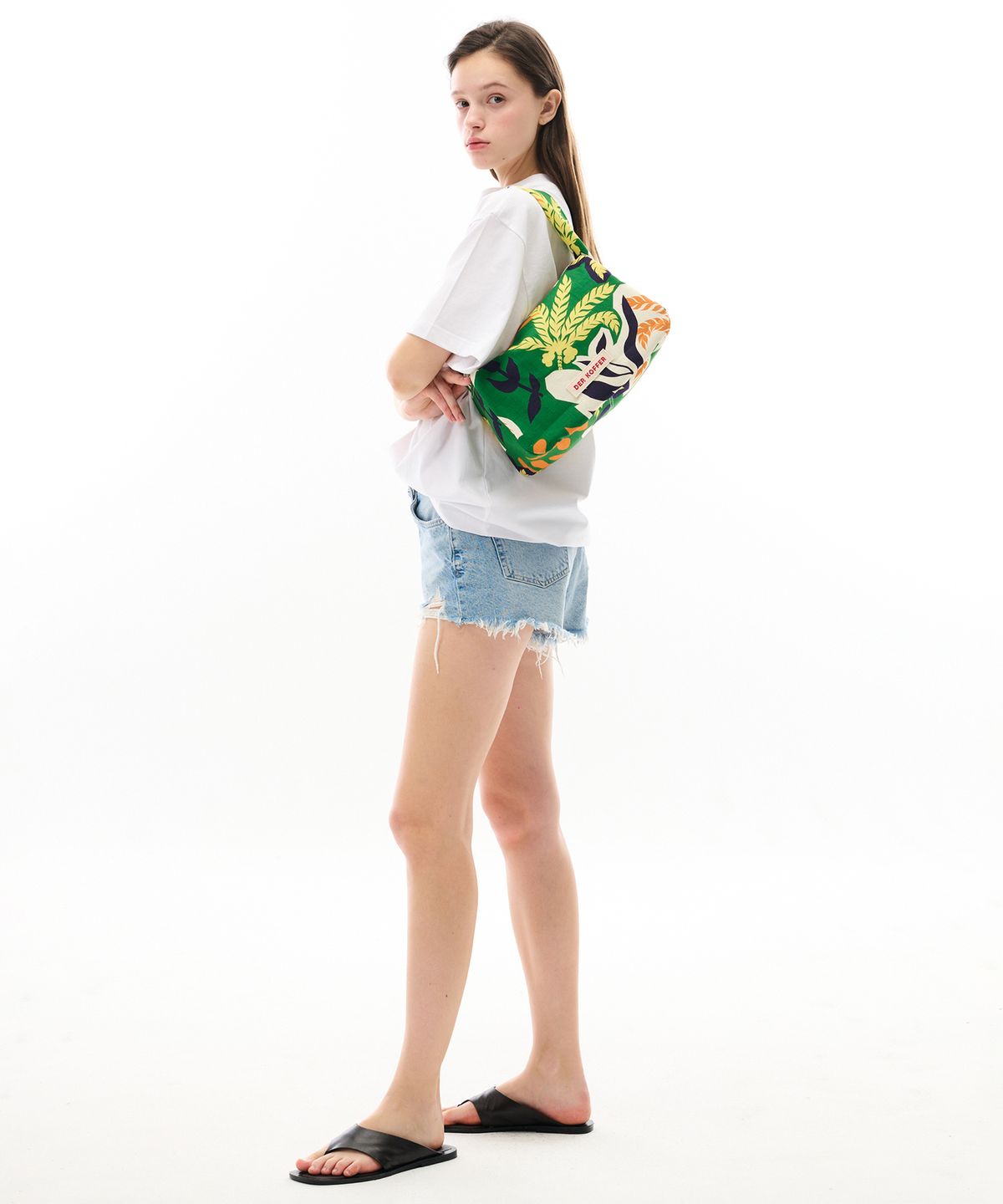 델코퍼(DER KOFFER) HOBO TROPICAL [GREEN]_SMALL