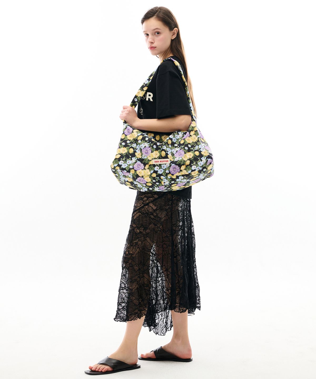 델코퍼(DER KOFFER) HOBO ROSE [BLACK]_LARGE