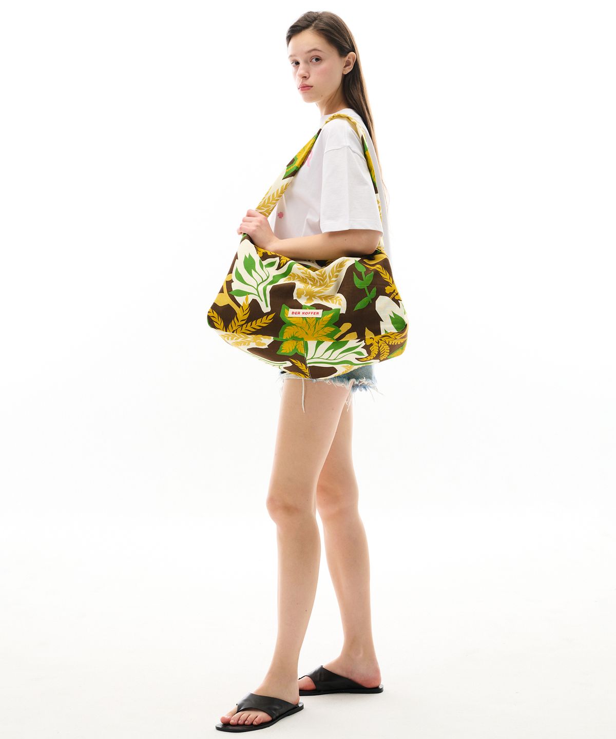 델코퍼(DER KOFFER) HOBO TROPICAL [BROWN]_LARGE
