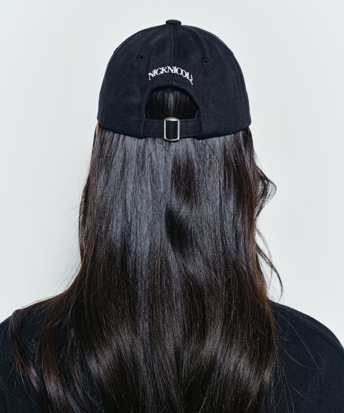 닉앤니콜(NICK&NICOLE) MINI ORIGINALS NICOLE BALL CAP_BLACK PINK