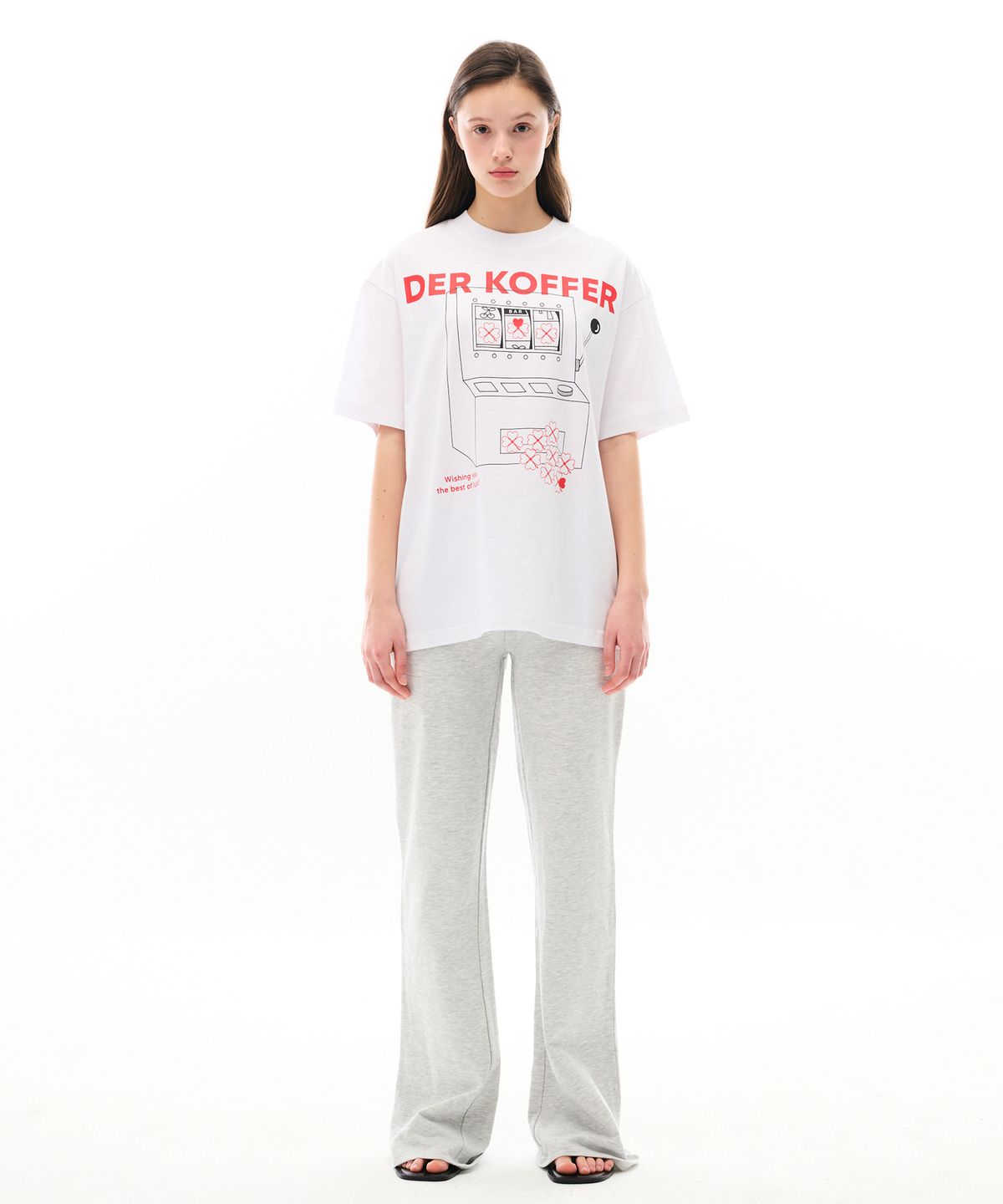 델코퍼(DER KOFFER) GAME MACHINE CLOVER T [WH-RE]