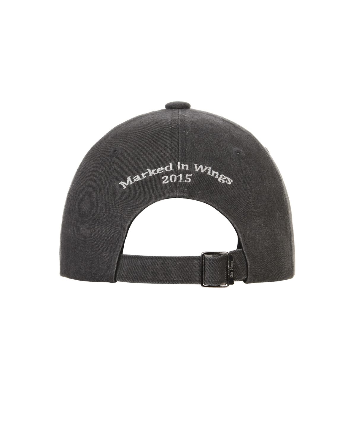 닉앤니콜(NICK&NICOLE) MINI ORIGINALS NICOLE BALL CAP_CHARCOAL CREAM
