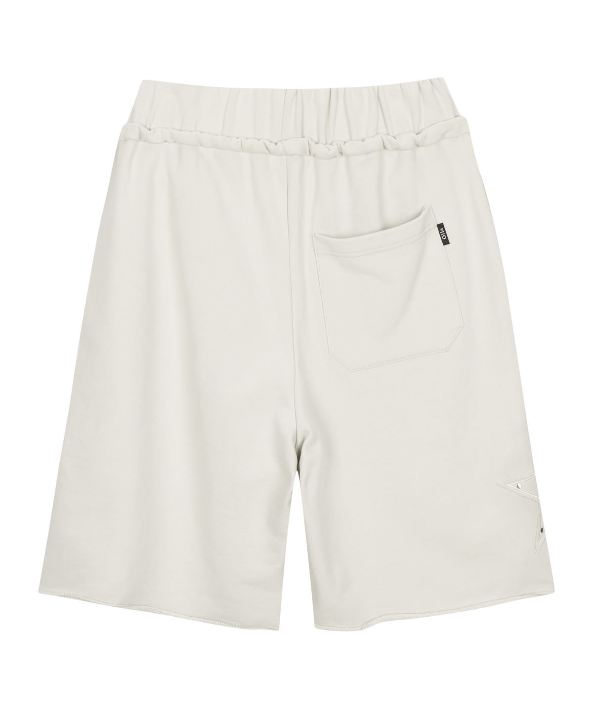 길라아카이브(GILAARCHIVE) STAR PATCH BERMUDA SWEAT SHORTS_GY