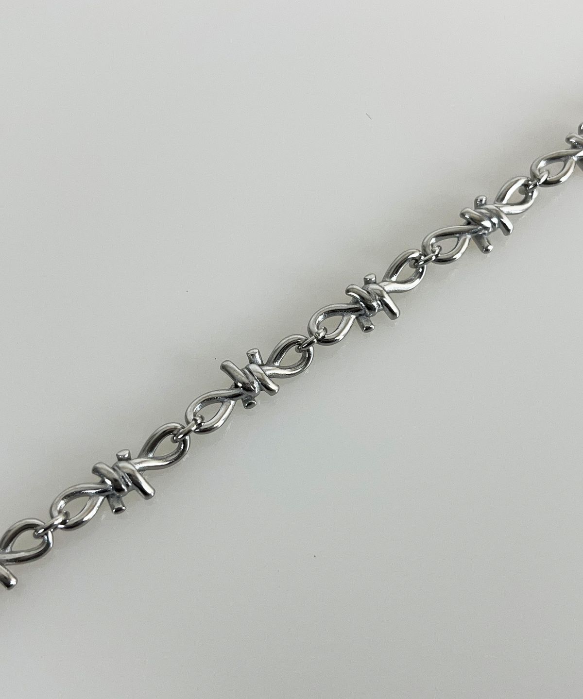 섹스토(SEXTO) [팔찌][써지컬스틸]Fence Chain Bracelet Silver