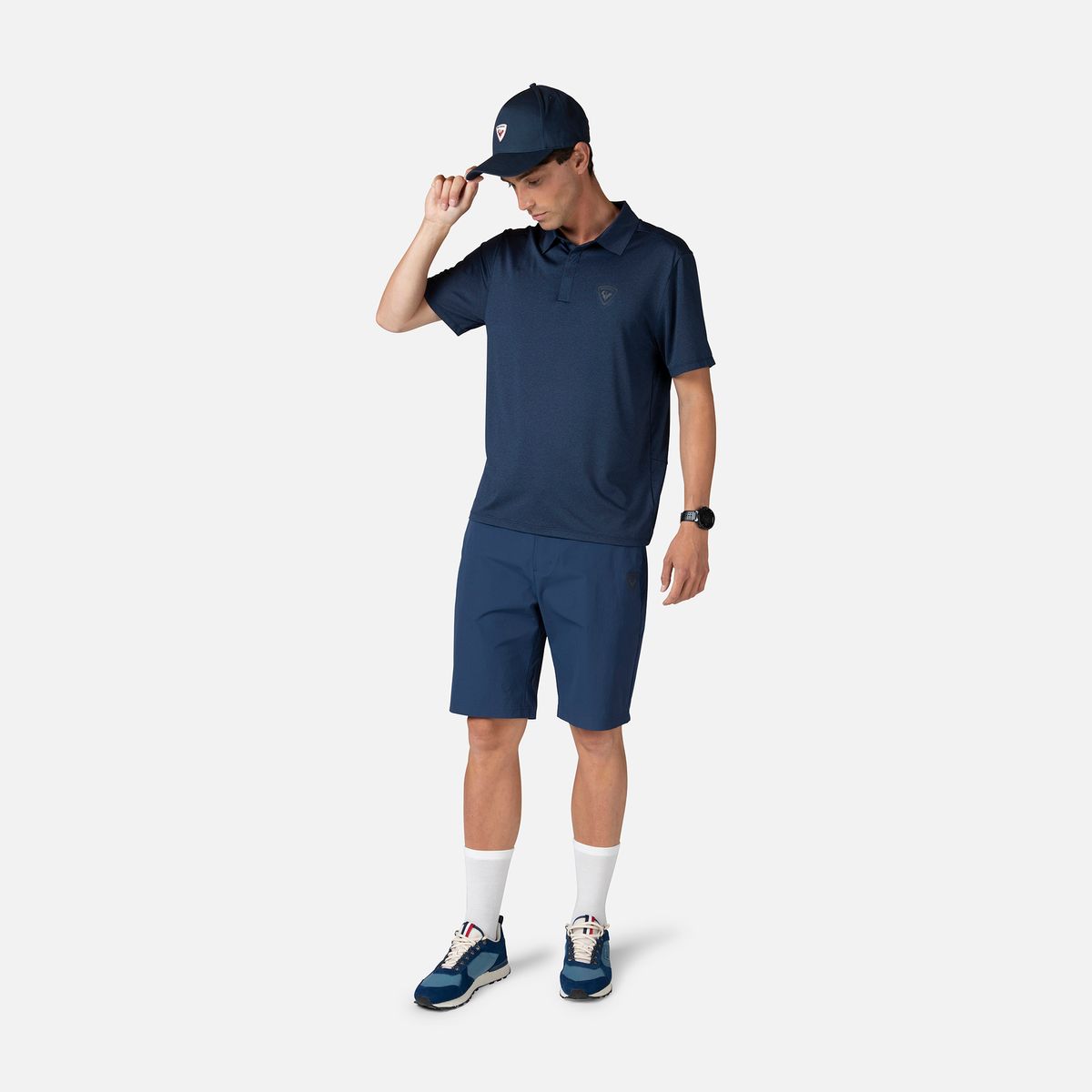 로시뇰(ROSSIGNOL) SLUB POLO - DARK GREY