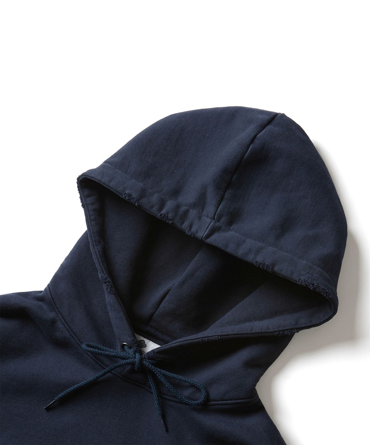 에스파이(ESFAI) VTG CROP HEAVY HOODIE (NAVY)