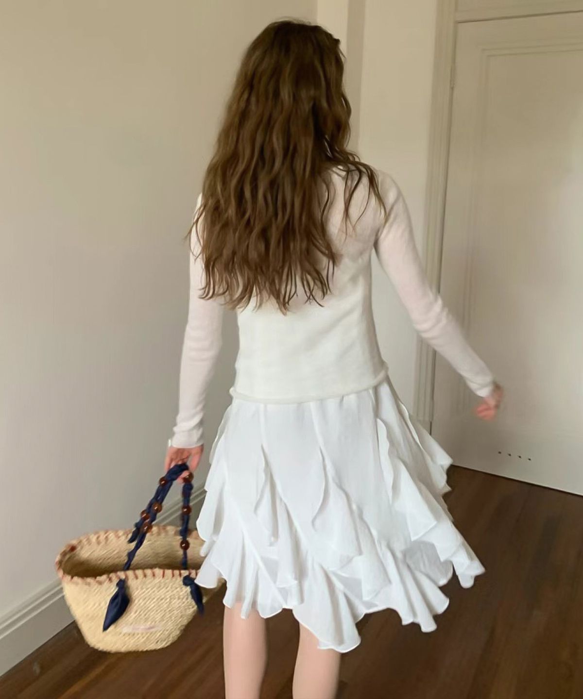 바스카라(VASCARA) Ruffle Layered Dress (2colors)