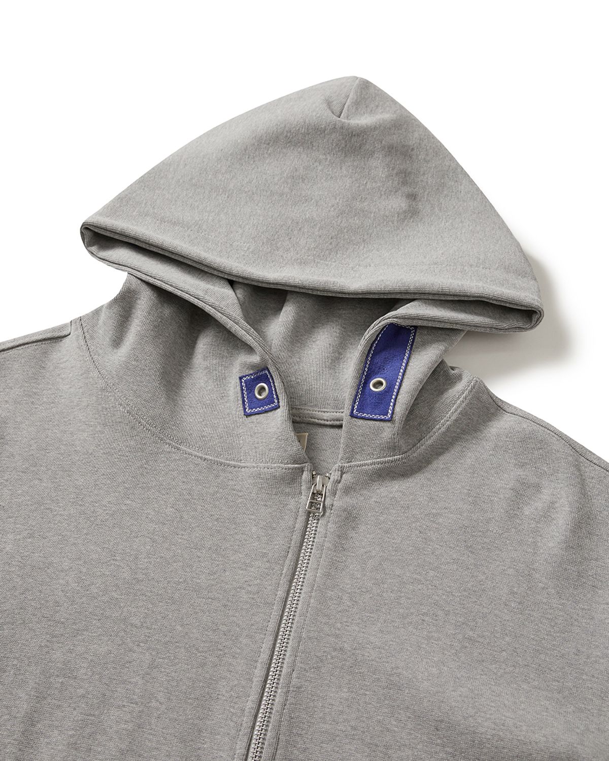 카락터(KARACTOR) Writer hooded zip-up / Melange gray