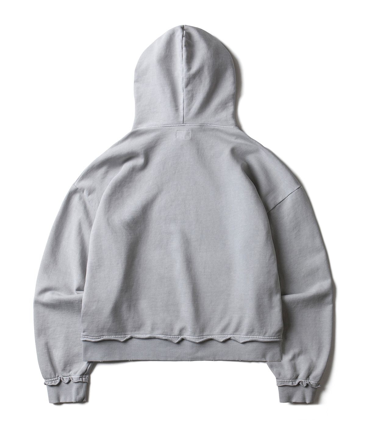 에스파이(ESFAI) VTG CROP HOODIE (GREY)