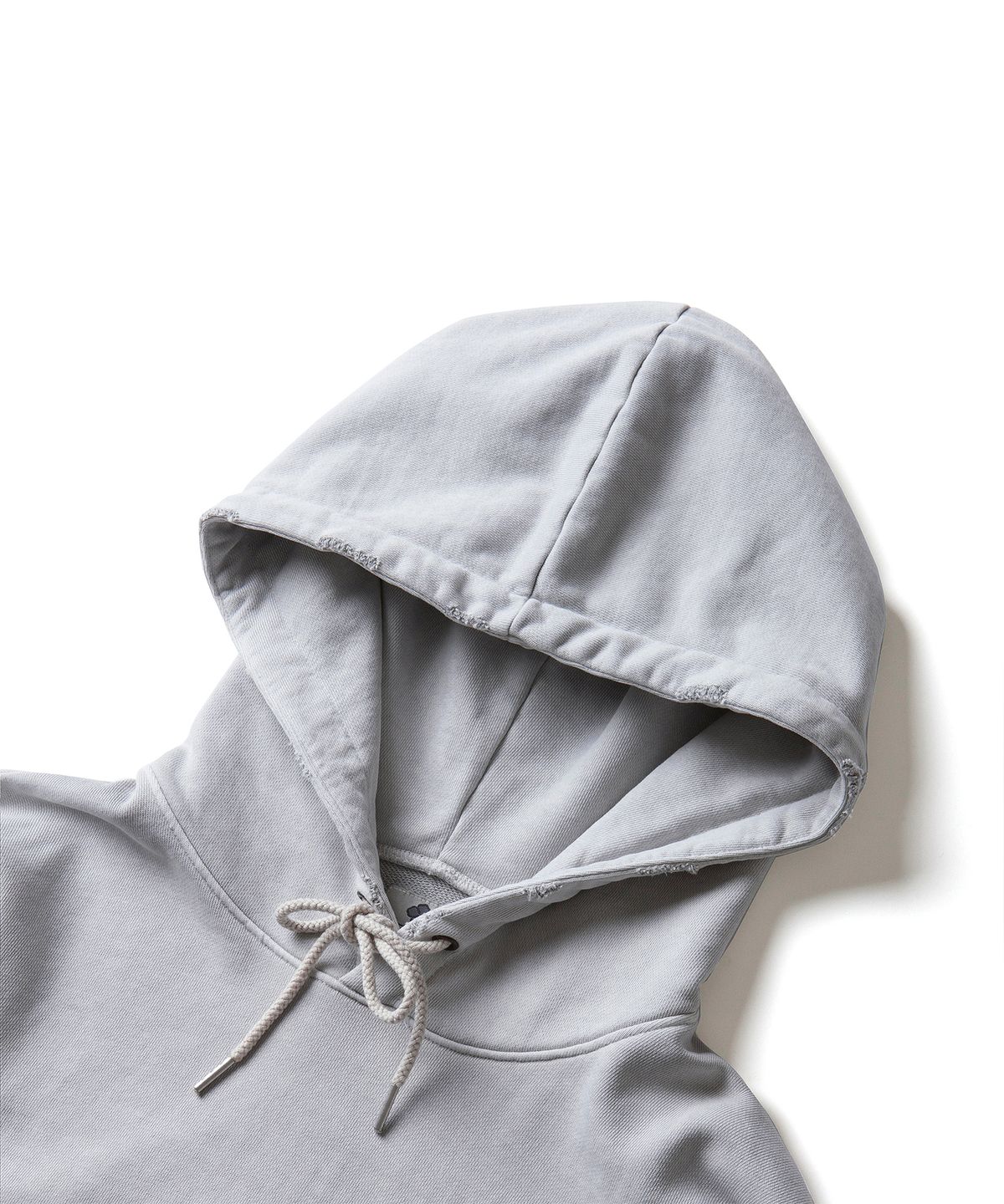 에스파이(ESFAI) VTG CROP HOODIE (GREY)