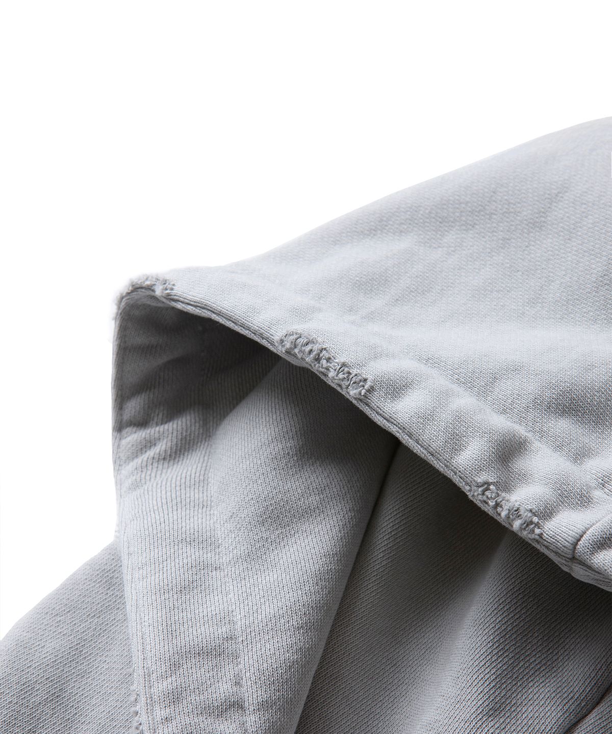에스파이(ESFAI) VTG CROP HOODIE (GREY)