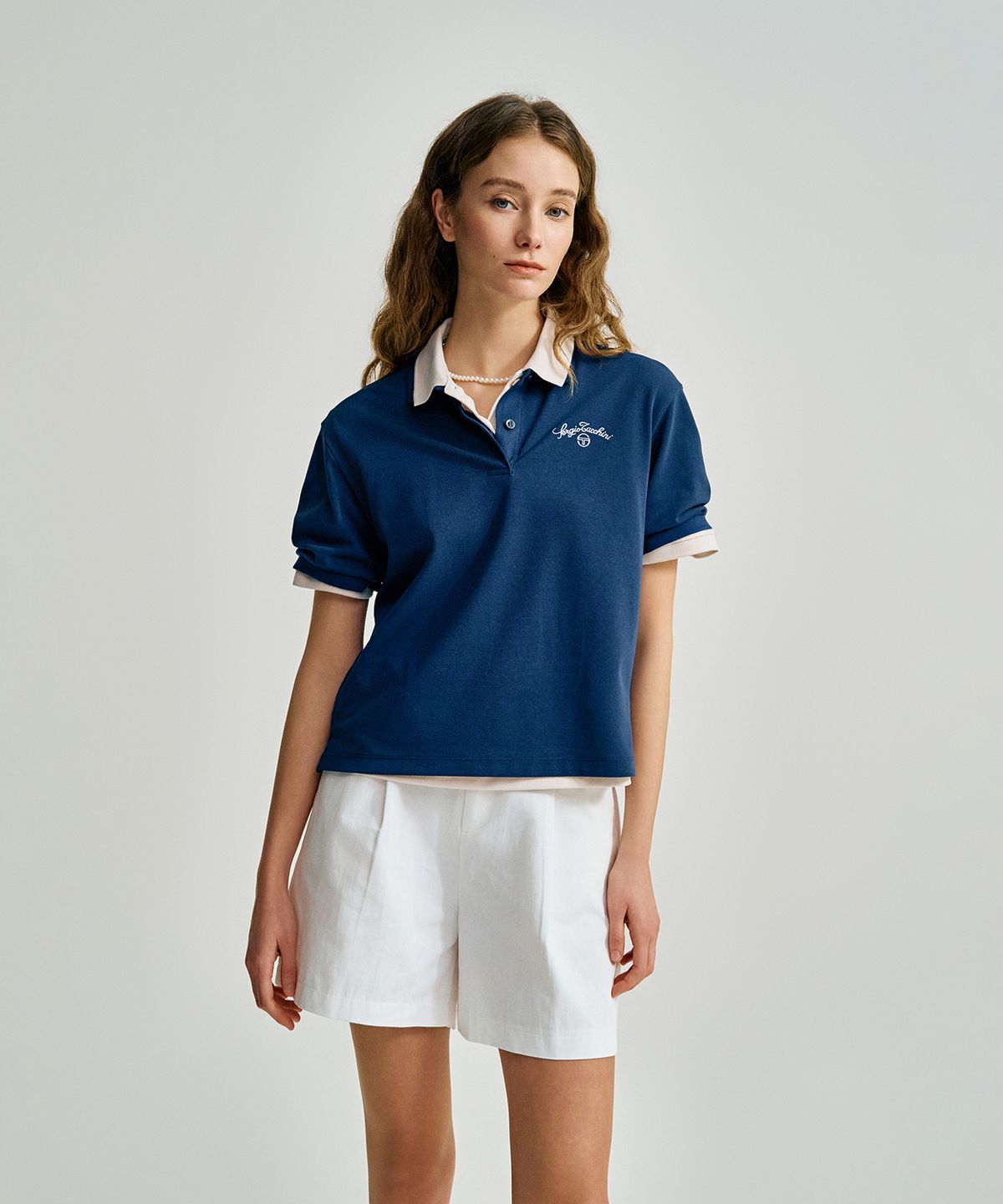 세르지오 타키니(SERGIO TACCHINI) W 타키니 모던 폴로 (Navy)