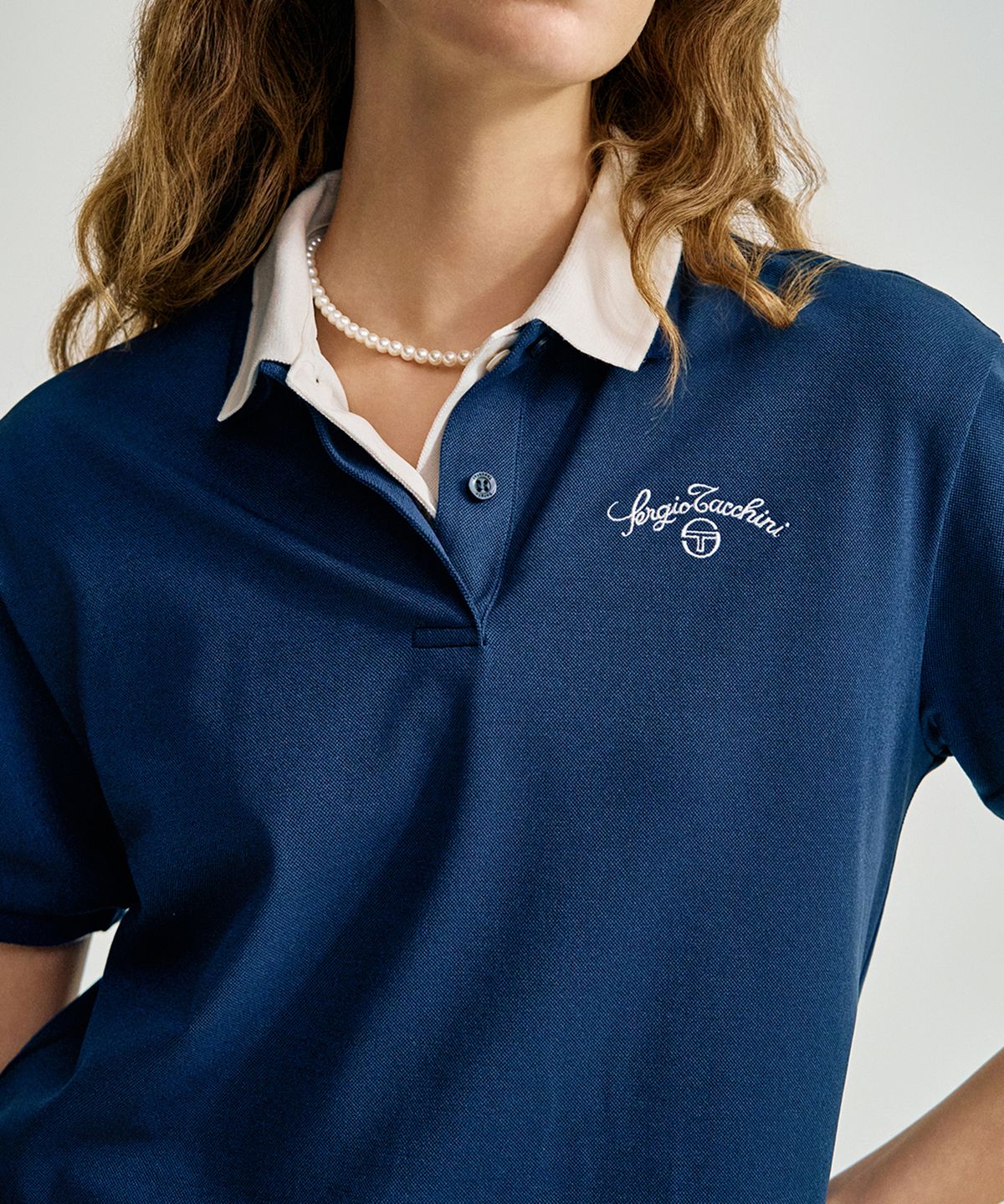 세르지오 타키니(SERGIO TACCHINI) W 타키니 모던 폴로 (Navy)