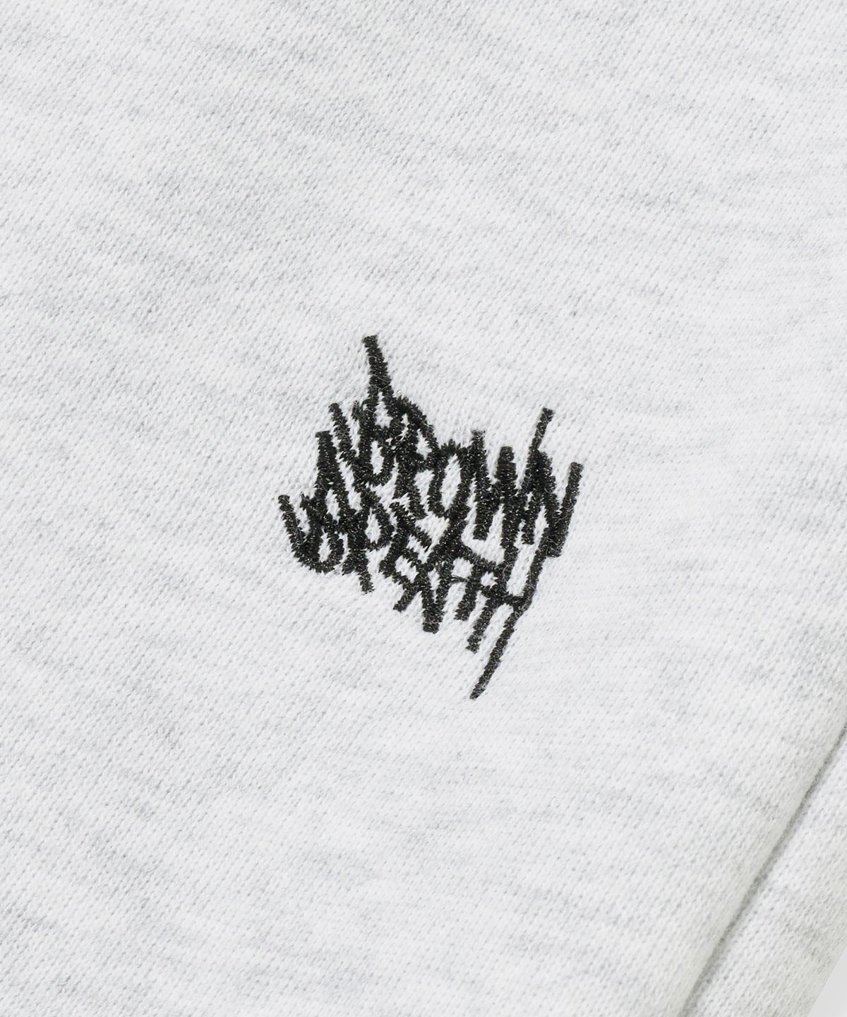 브라운브레스(BROWNBREATH) TAG SWEAT SHORTS - ASH