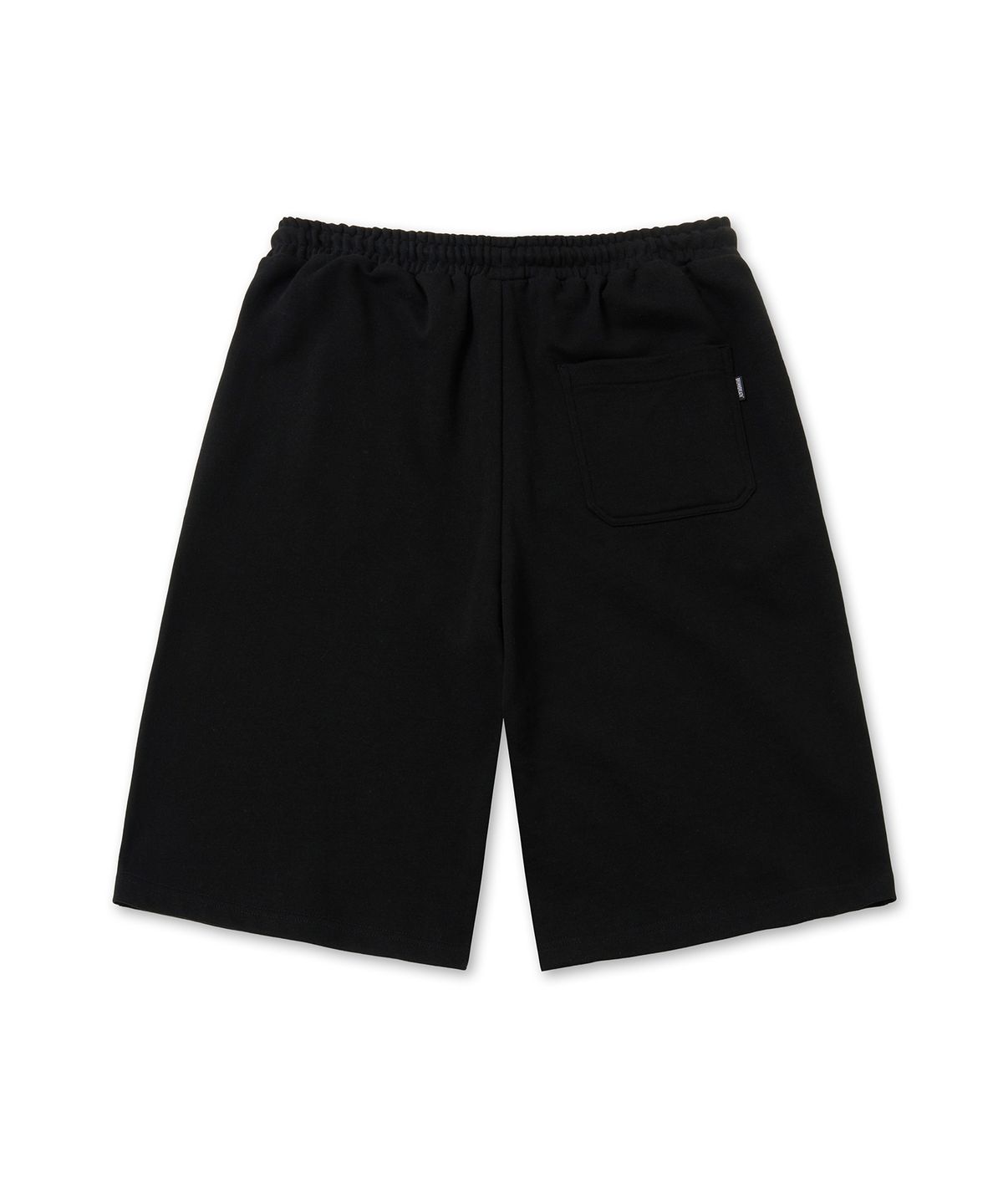 브라운브레스(BROWNBREATH) TAG SWEAT SHORTS - BLACK