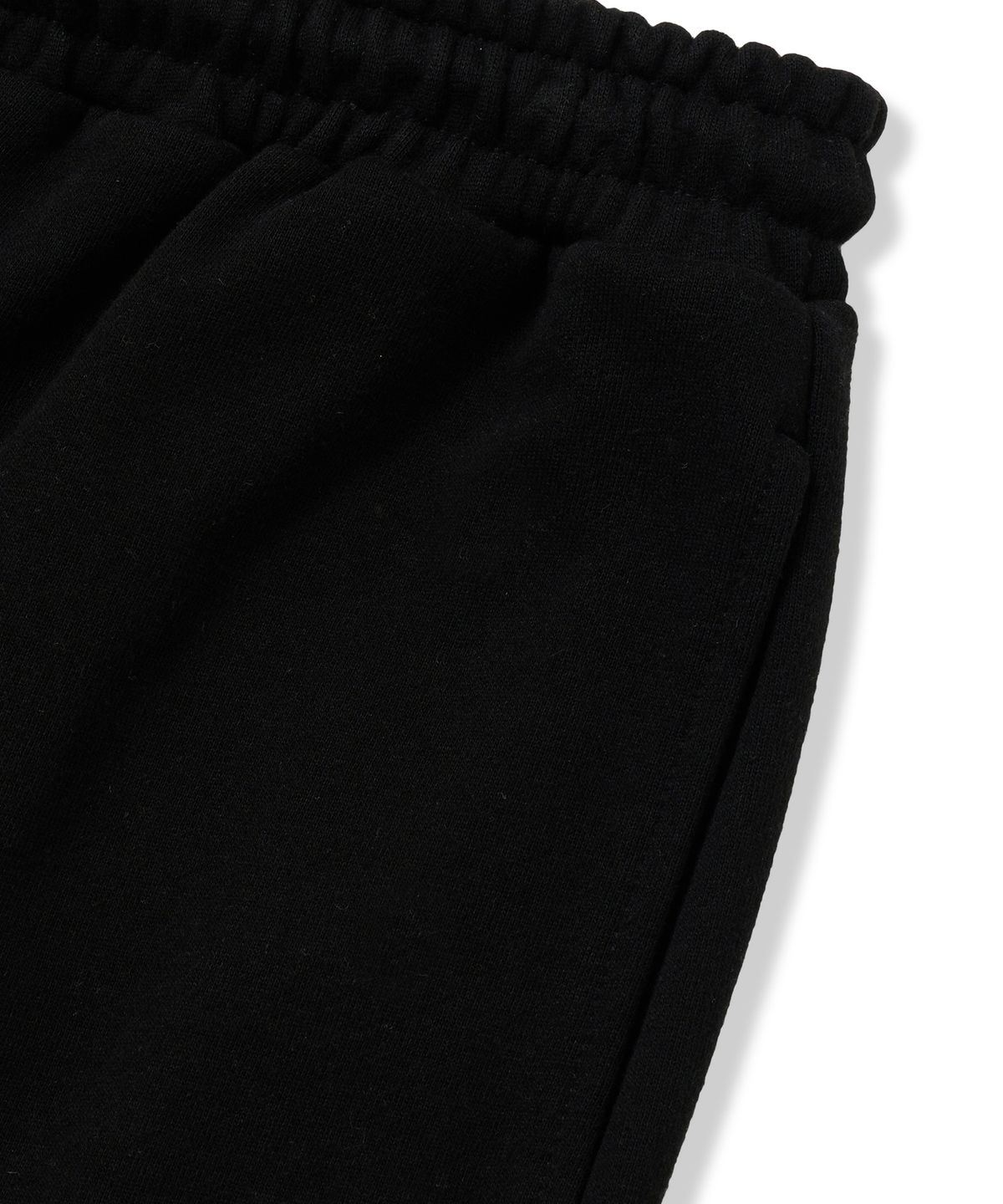 브라운브레스(BROWNBREATH) TAG SWEAT SHORTS - BLACK