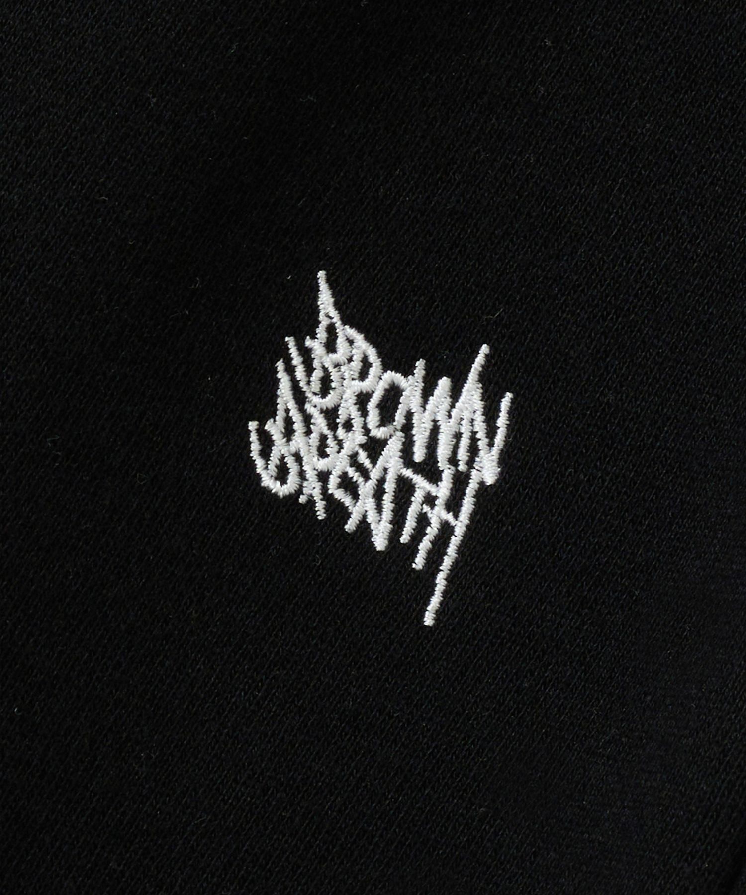 MUSINSA公式 | BROWNBREATH TAG SWEAT PANTS - BLACK