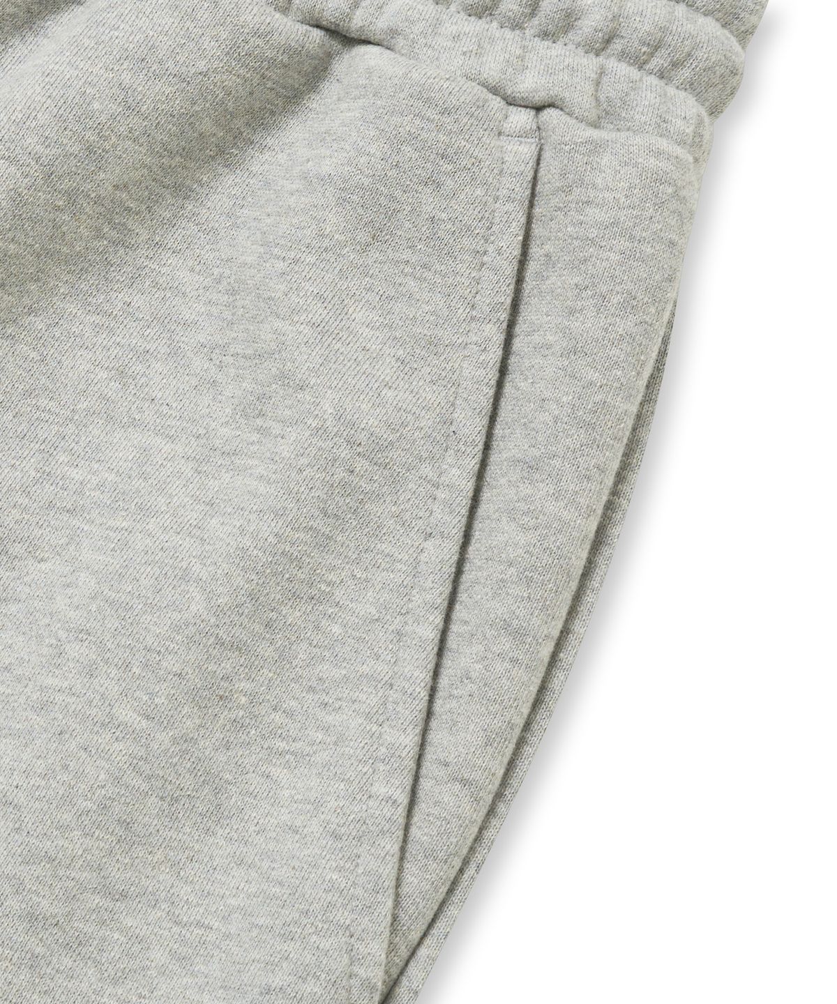 브라운브레스(BROWNBREATH) TAG SWEAT PANTS - MELANGE GREY