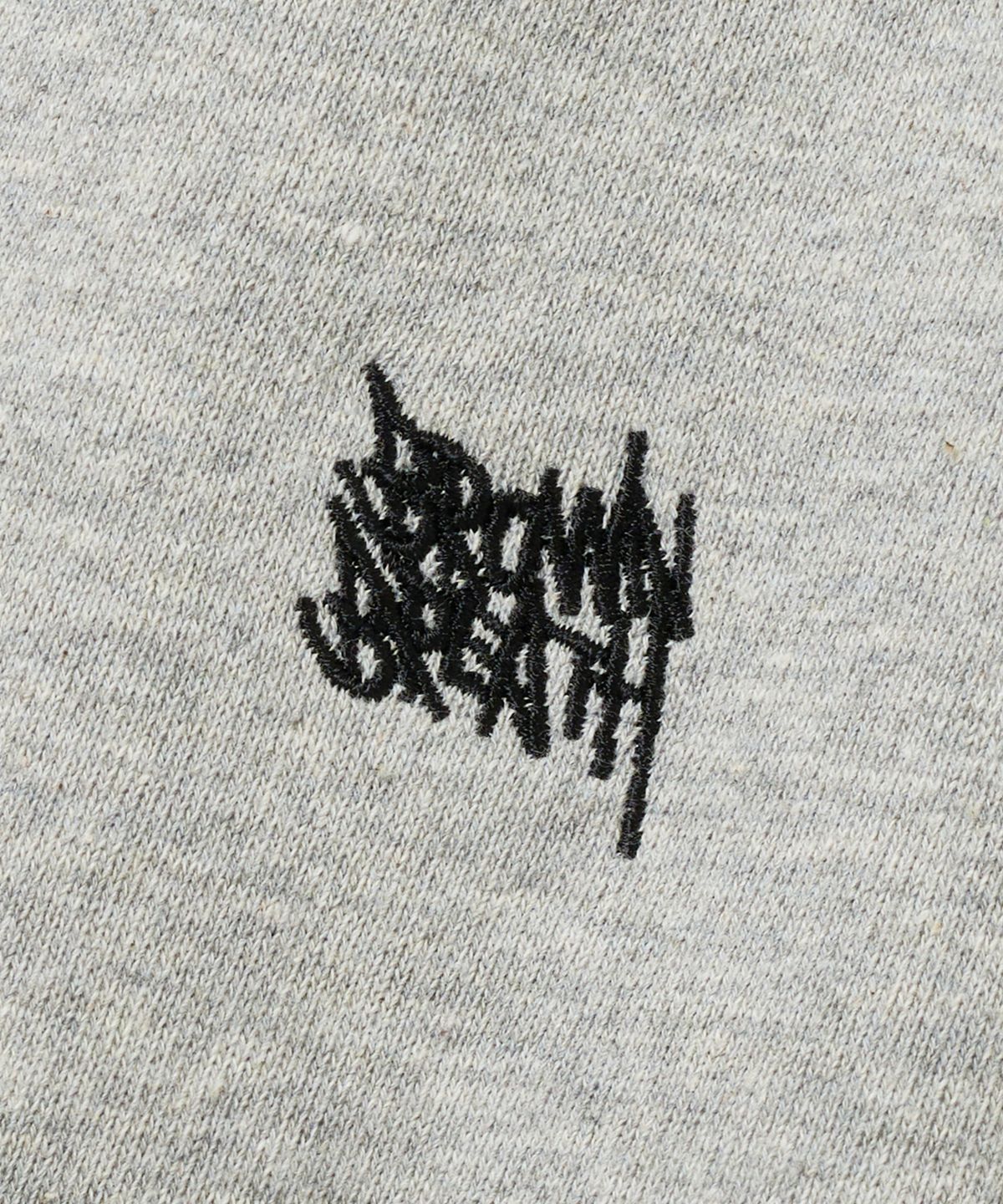 브라운브레스(BROWNBREATH) TAG SWEAT PANTS - MELANGE GREY